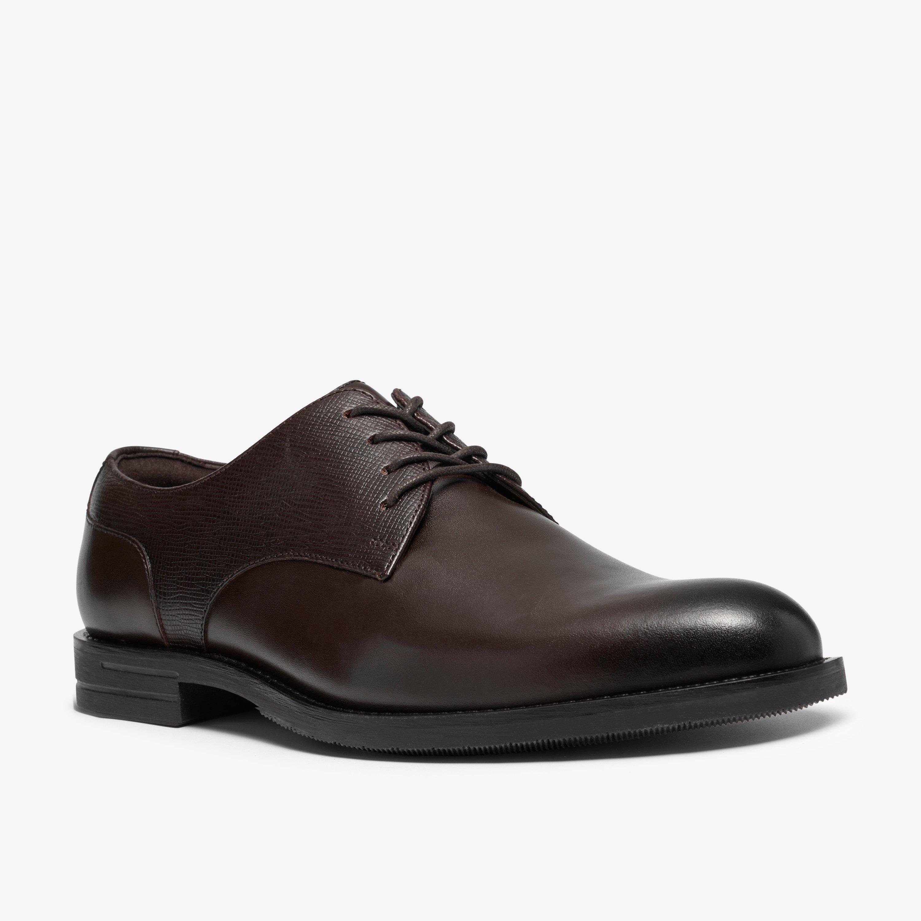 Bathford Lace Brown Leather Derby Shoes Lace Up, view 4 of 6