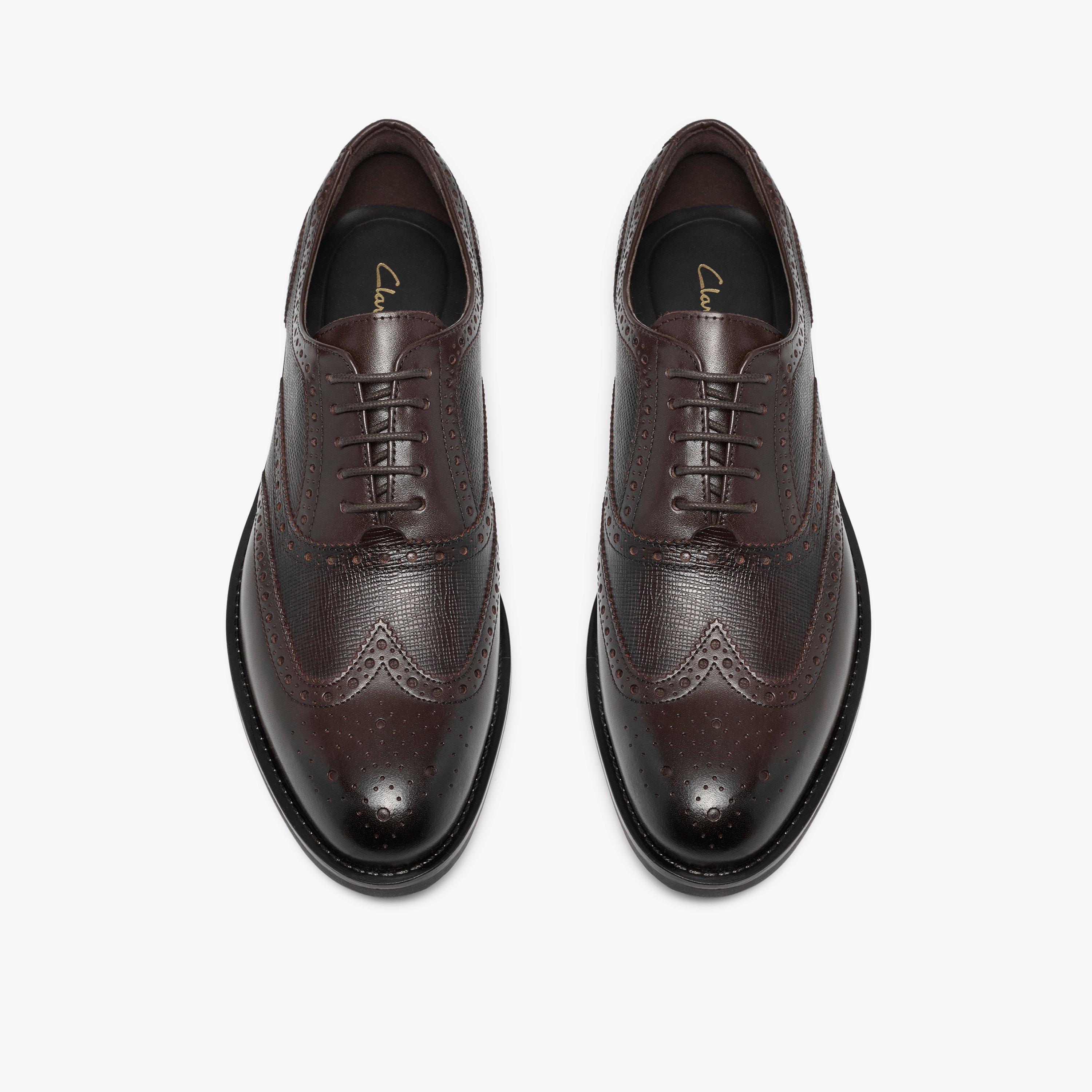 Bathford Tip Brown Leather Derby Shoes Lace Up, view 6 of 6