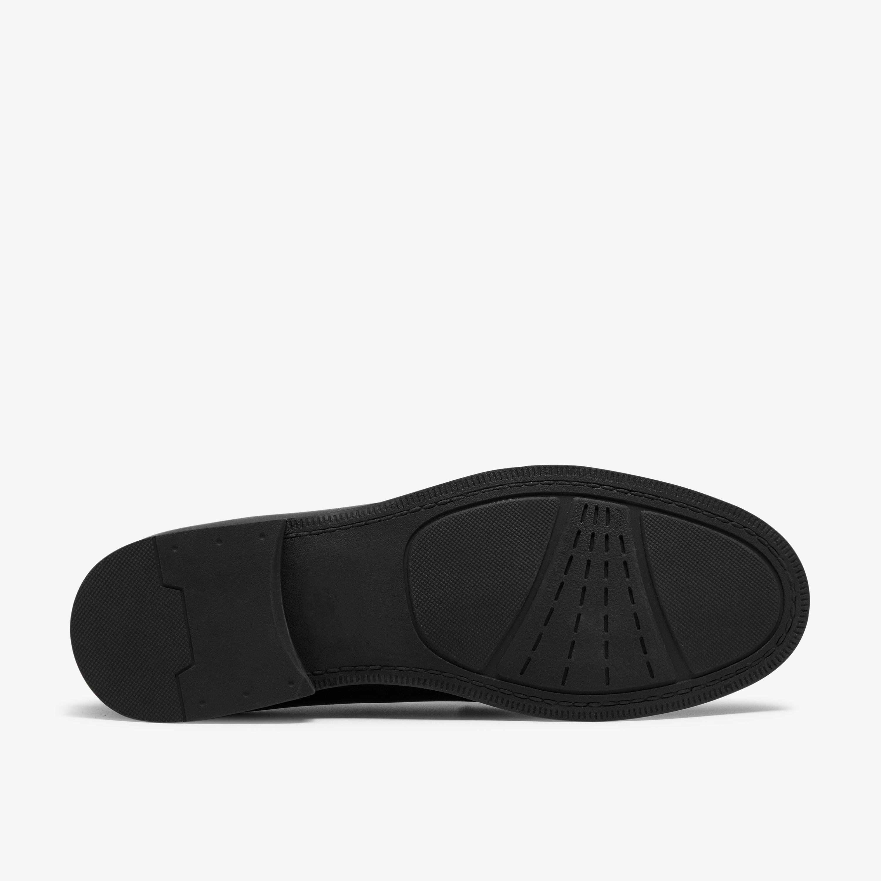Stanbridge Lo Black Leather Loafers, view 3 of 6