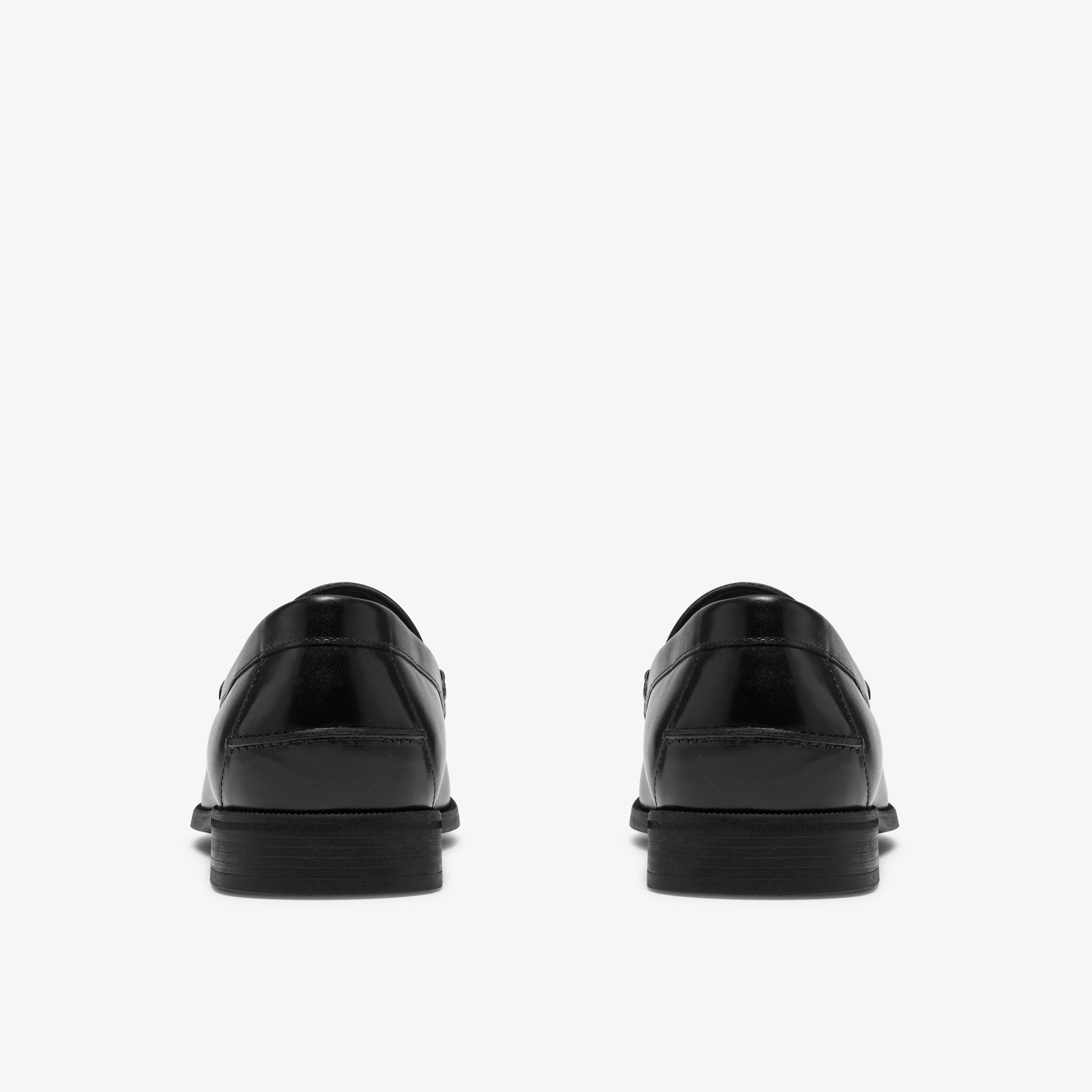 Stanbridge Lo Black Leather Loafers, view 5 of 6