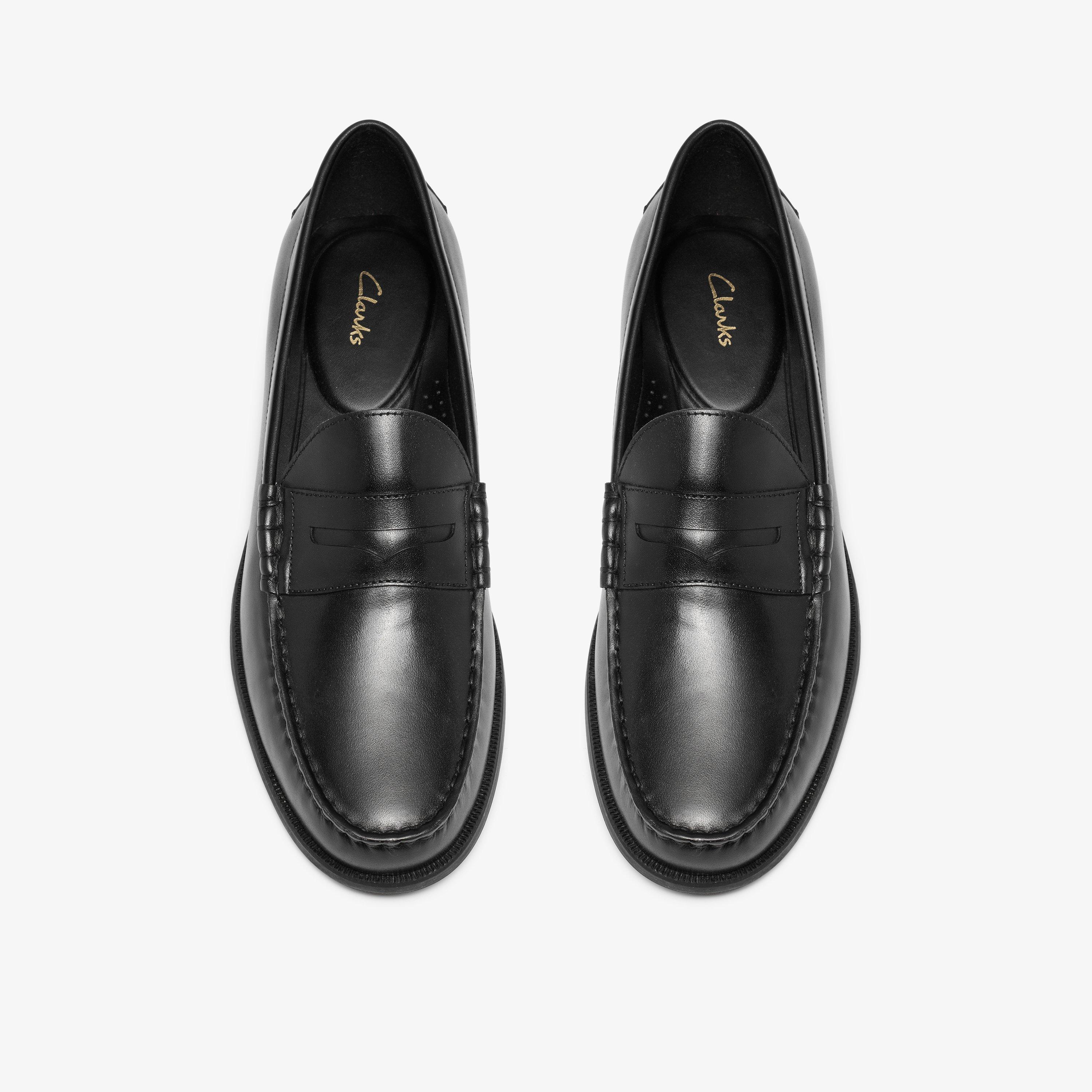 Stanbridge Lo Black Leather Loafers, view 6 of 6