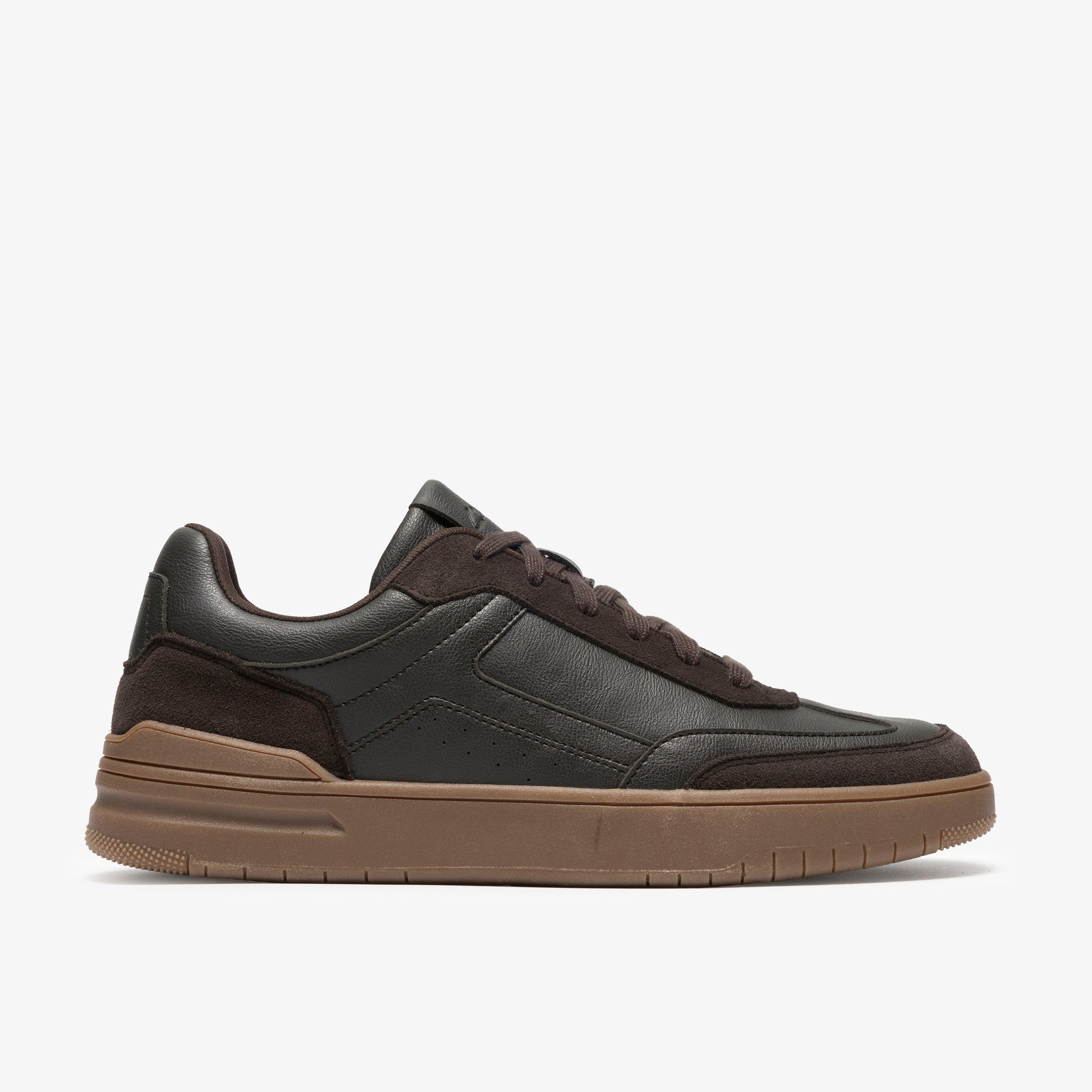 Dursdon Tie Brown Trainers Lace Up, view 1 of 6