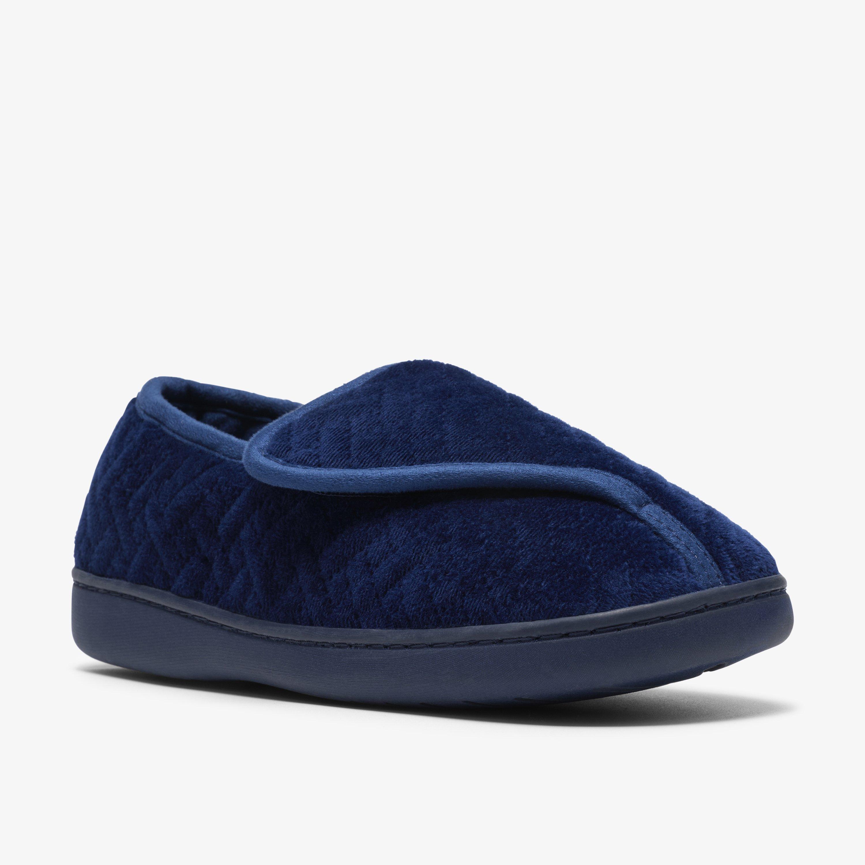 Twyla Charmed Navy Slip Ons Slippers, view 4 of 6