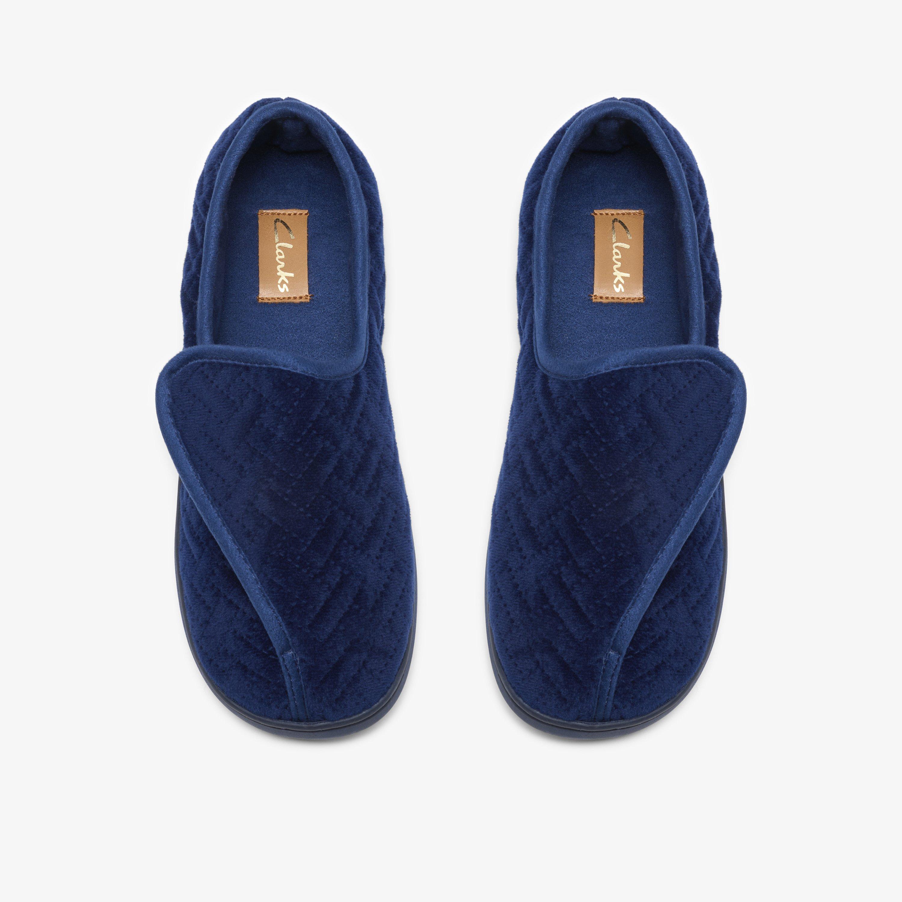 Twyla Charmed Navy Slip Ons Slippers, view 6 of 6