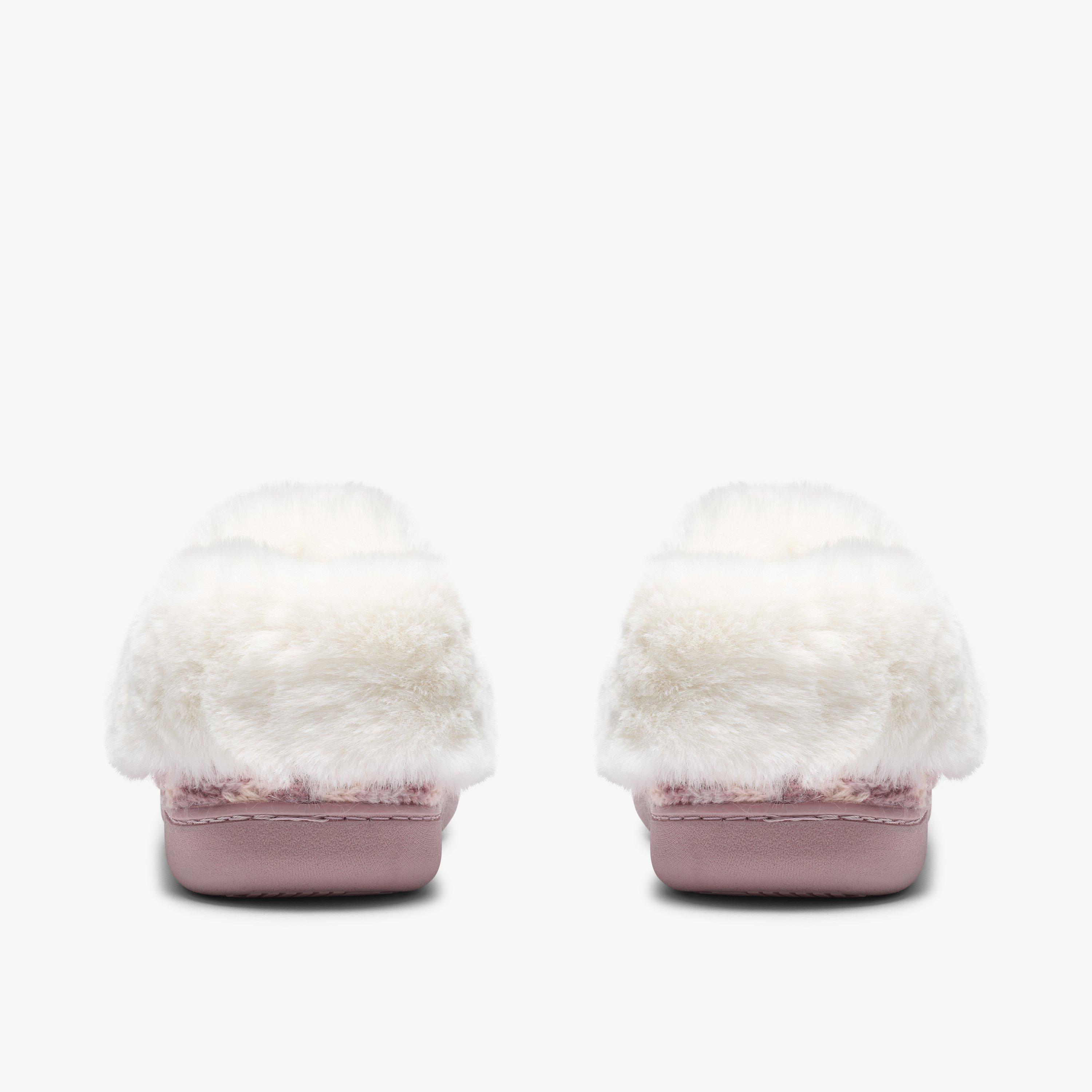 Kallia Festive Pink Interest Slip Ons Slippers, view 5 of 6