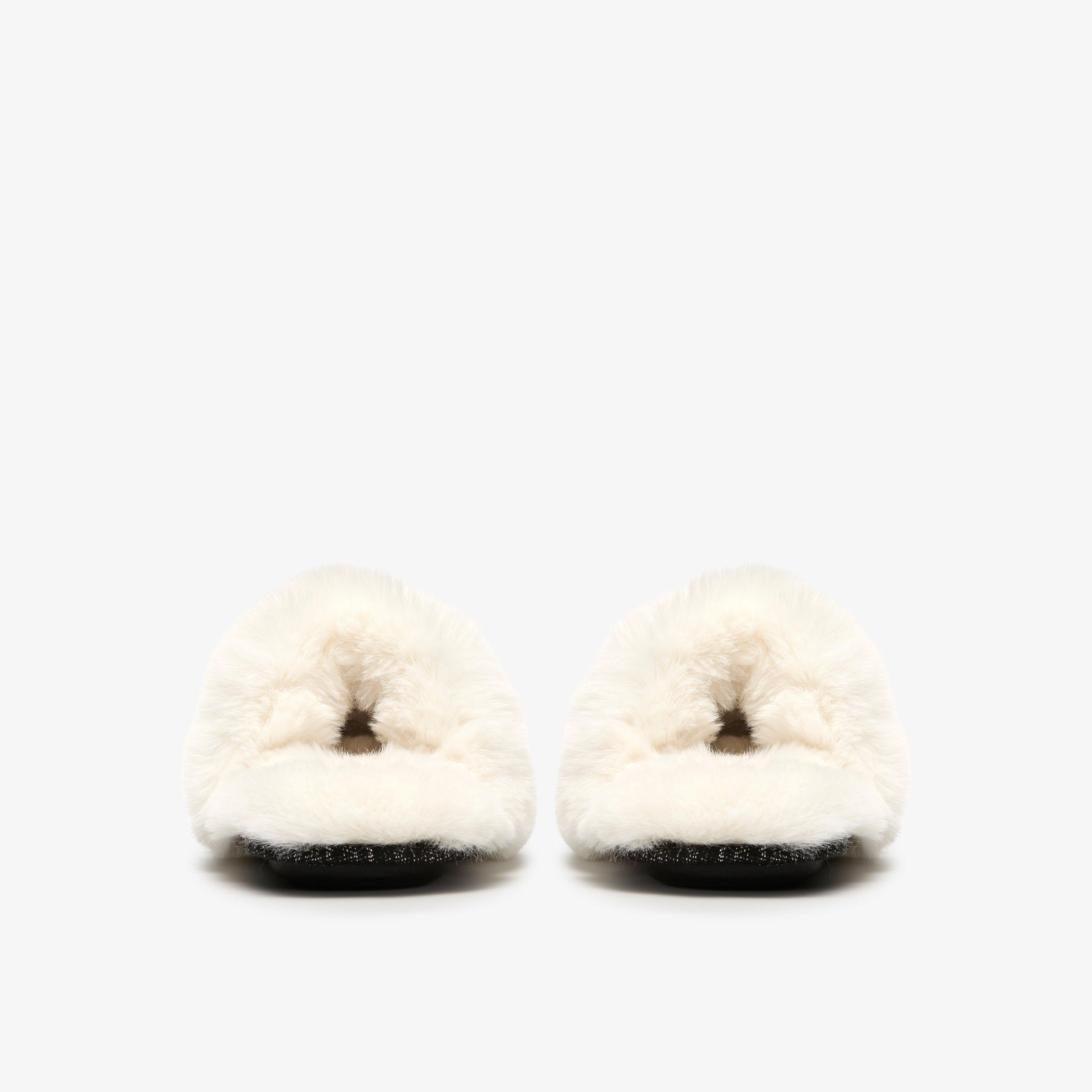 Naxia Festive Black Interest Slip Ons Slippers, view 5 of 6