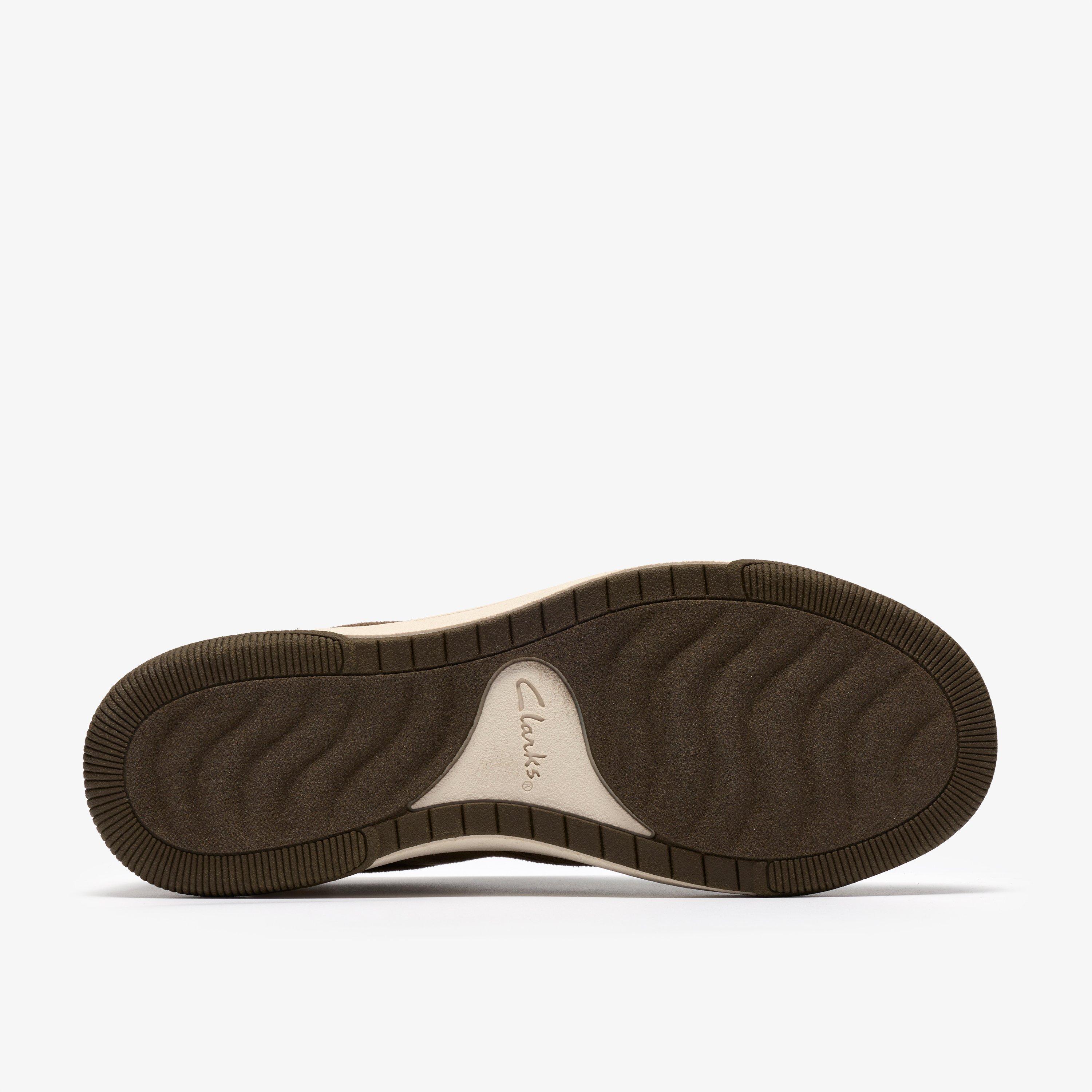 Brinkley Warm Dark Olive Trainers, view 3 of 6