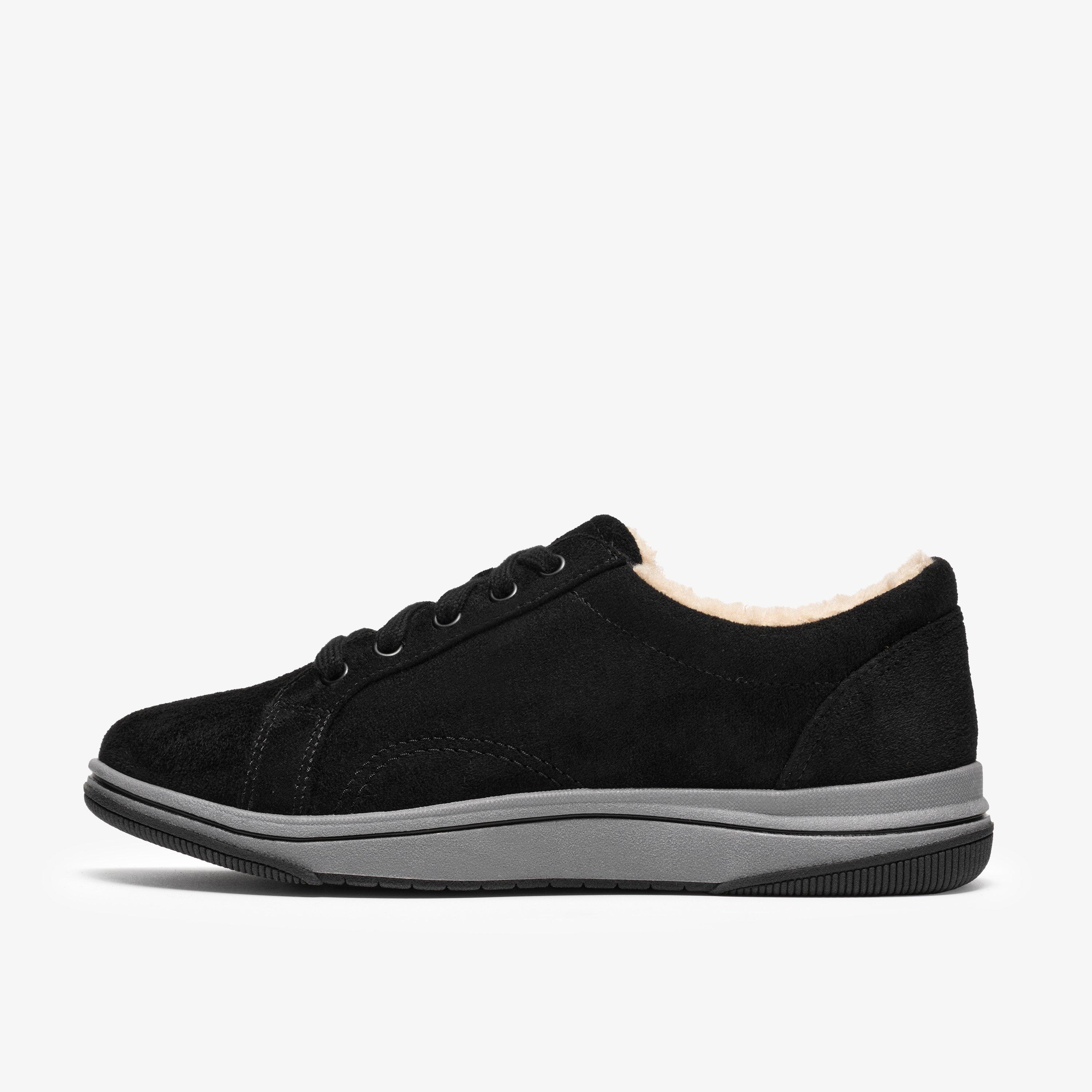 Brinkley Warm Black Trainers, view 2 of 6