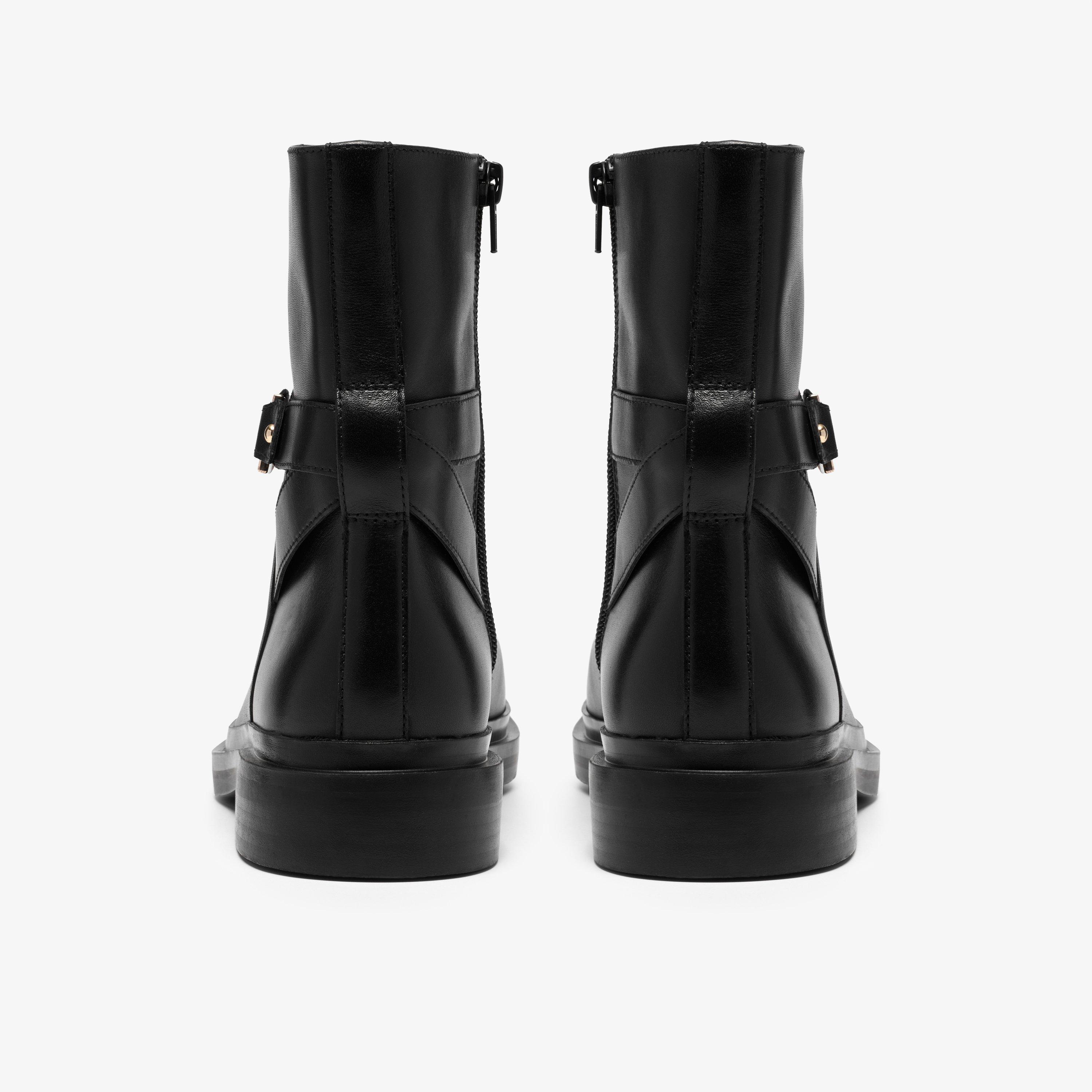 Previa Lo Black Ankle Boots, view 5 of 6