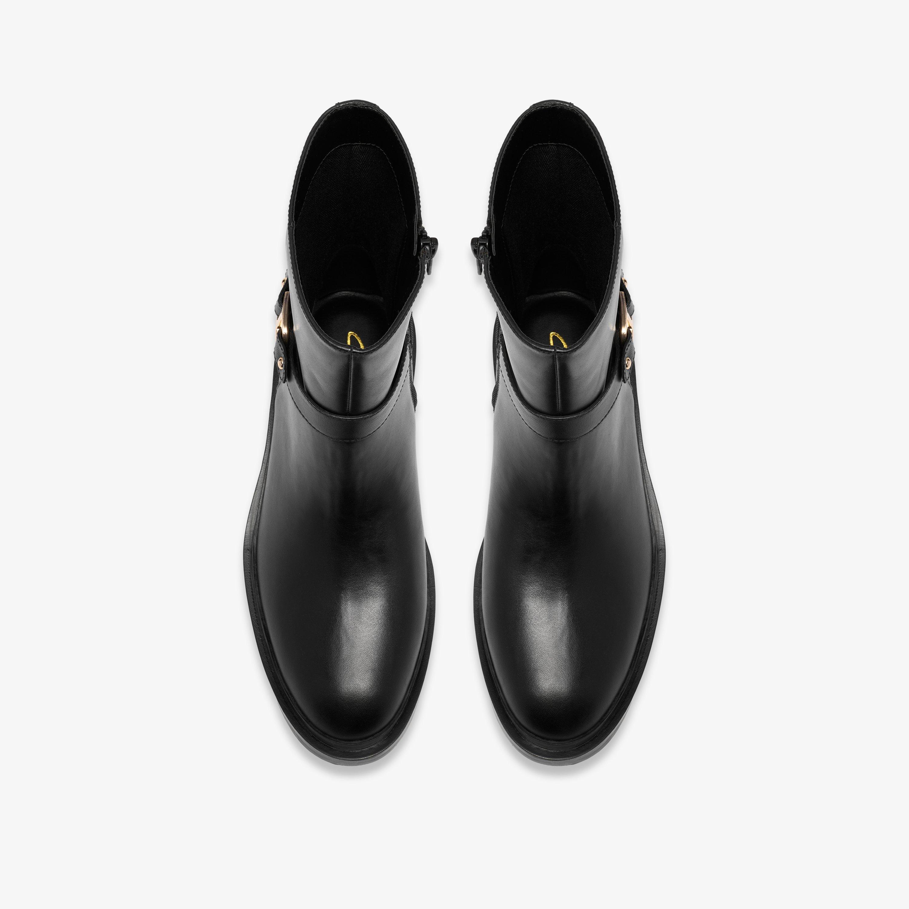 Previa Lo Black Ankle Boots, view 6 of 6