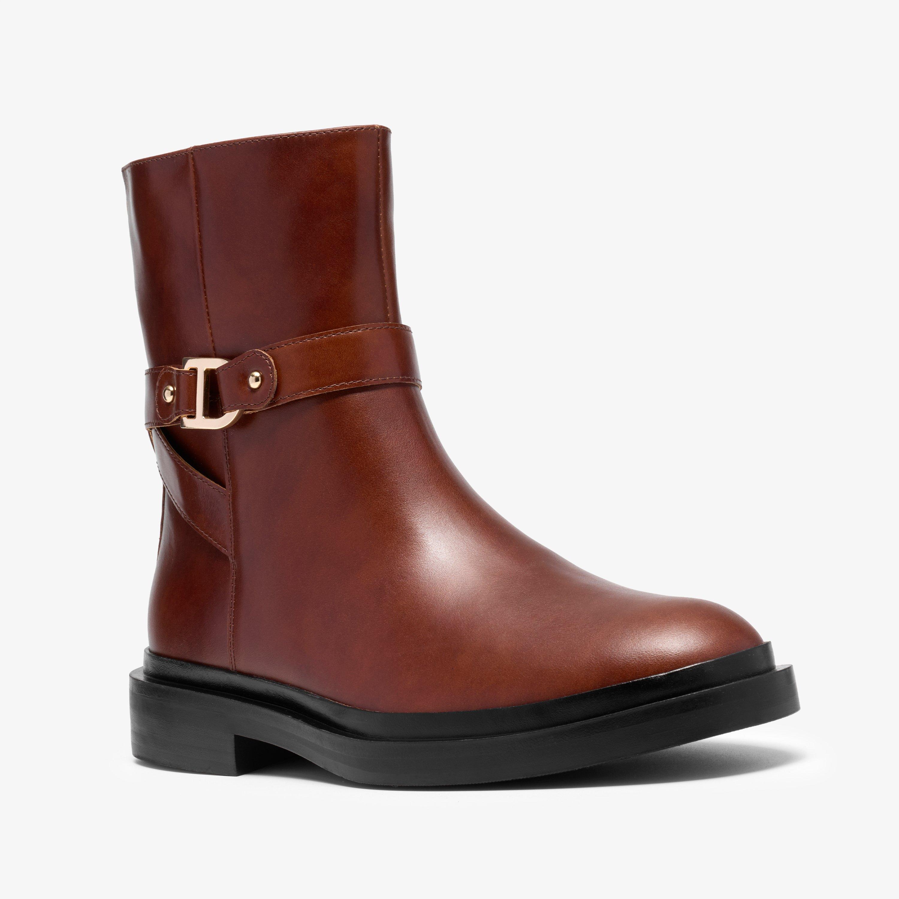 Previa Lo Tan Ankle Boots, view 4 of 6