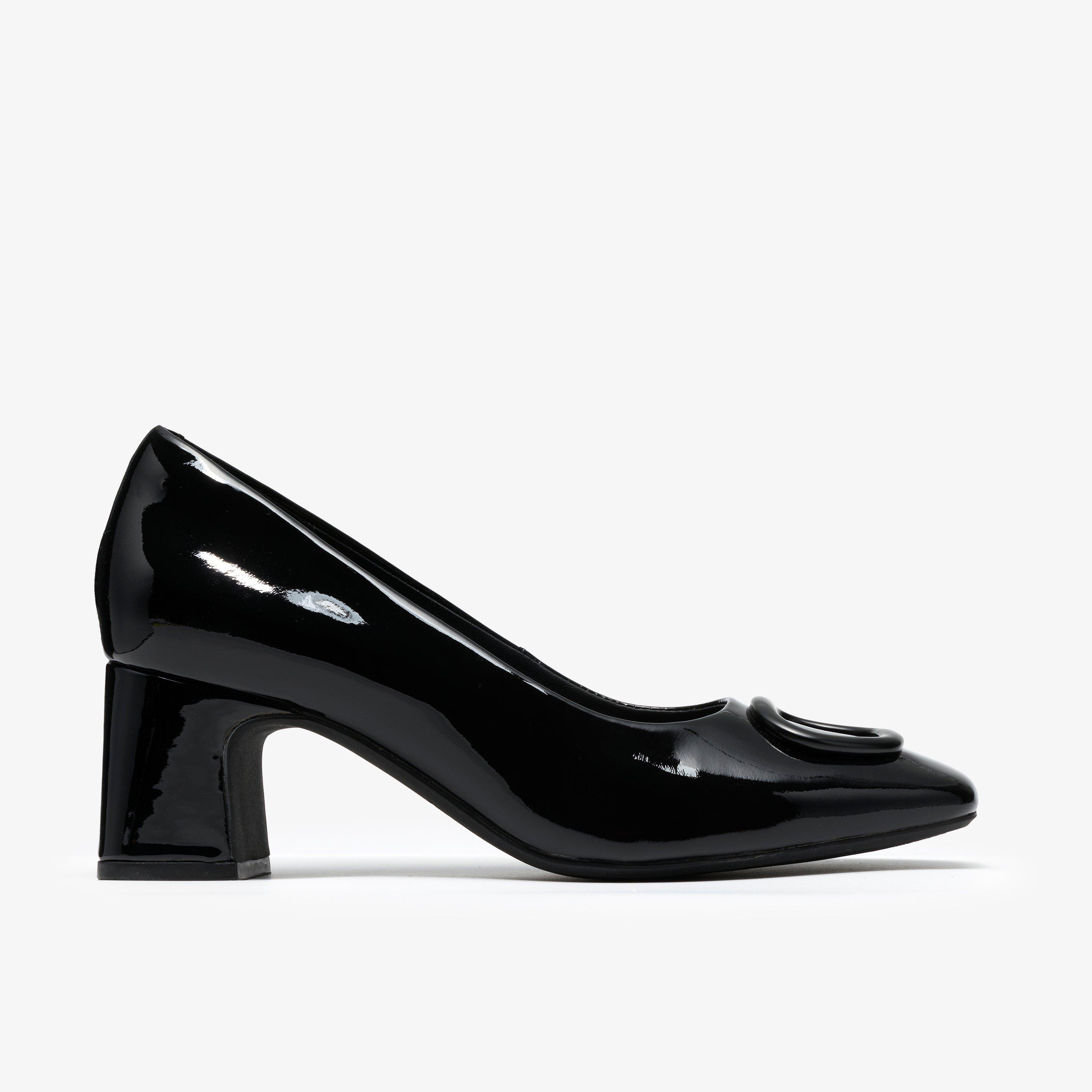 Fernie Lane Brevetto nero Décolleté Scarpa Slip-On Tacchi alti, view 1 of 6