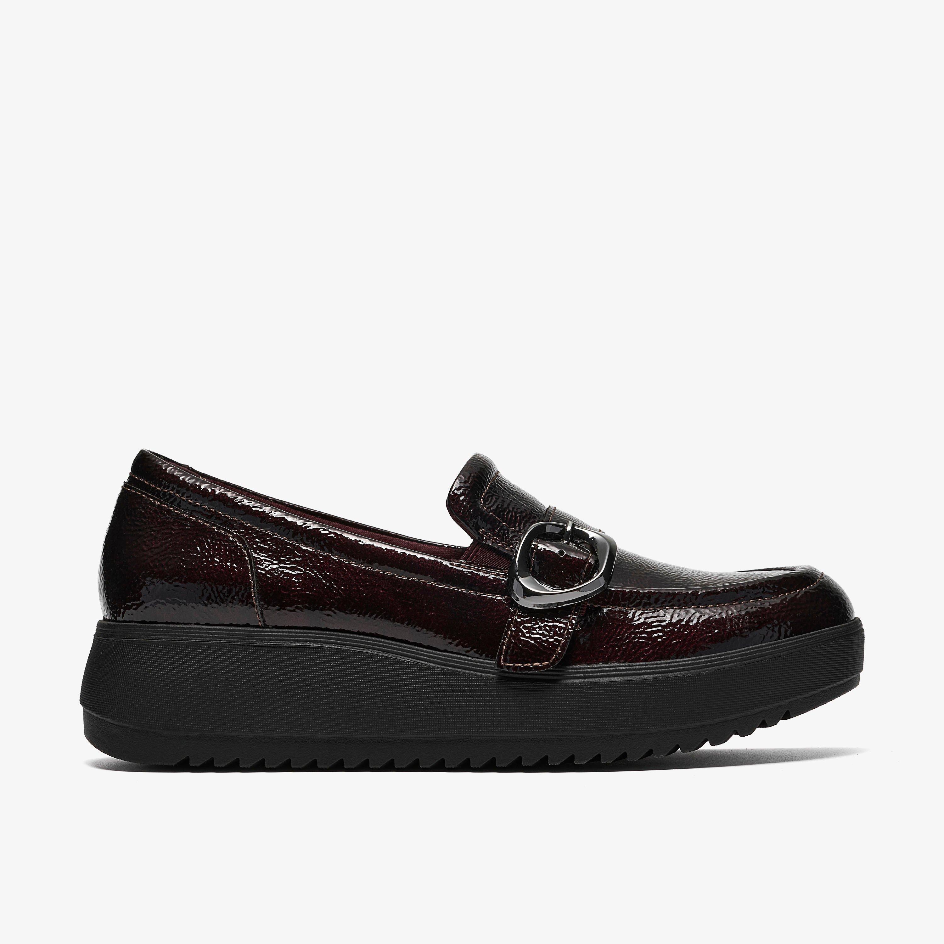 Zylah Vine Burgundy Loafers Slip Ons, view 1 of 6