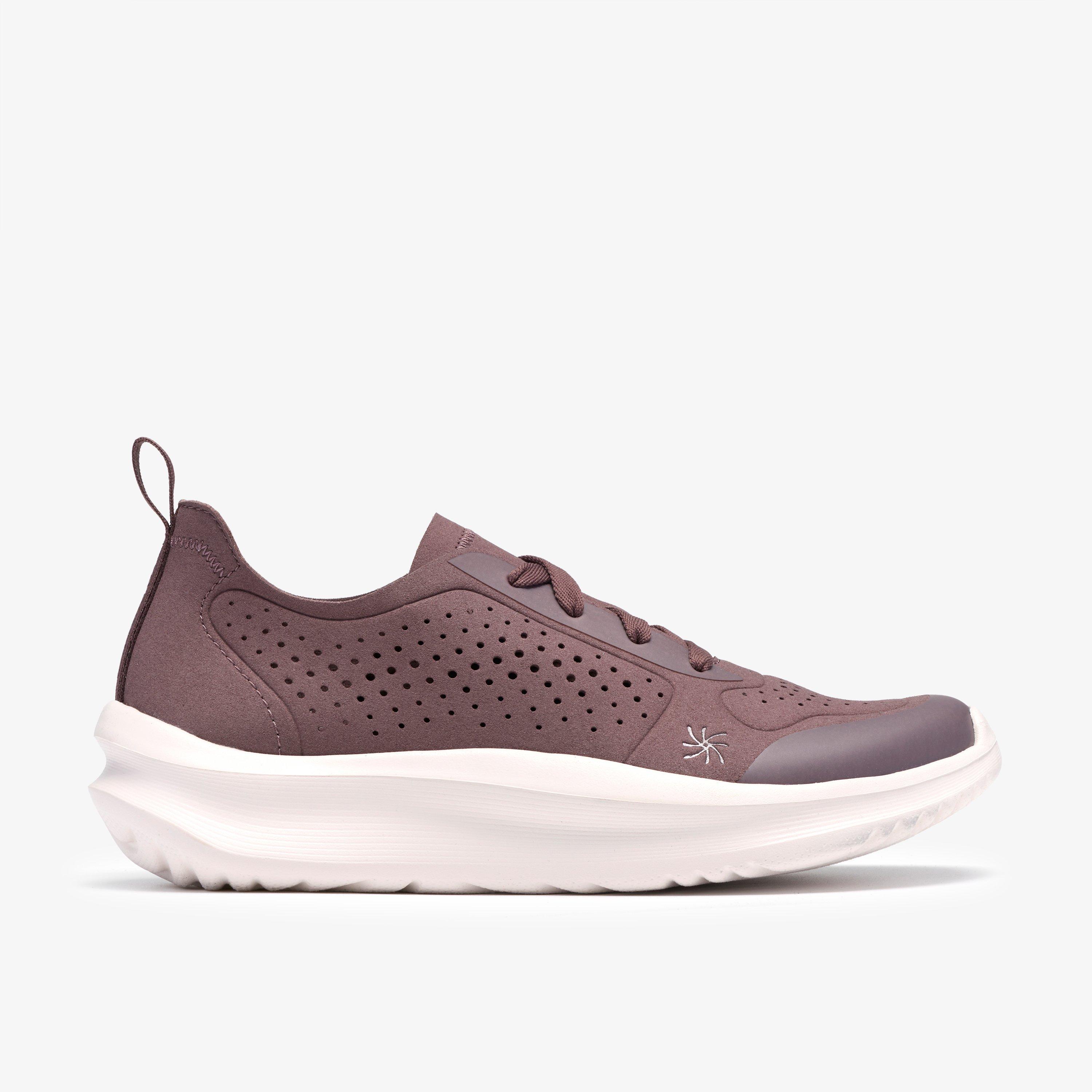 Solevana Tie Fig Trainers Lace Up, view 1 of 6