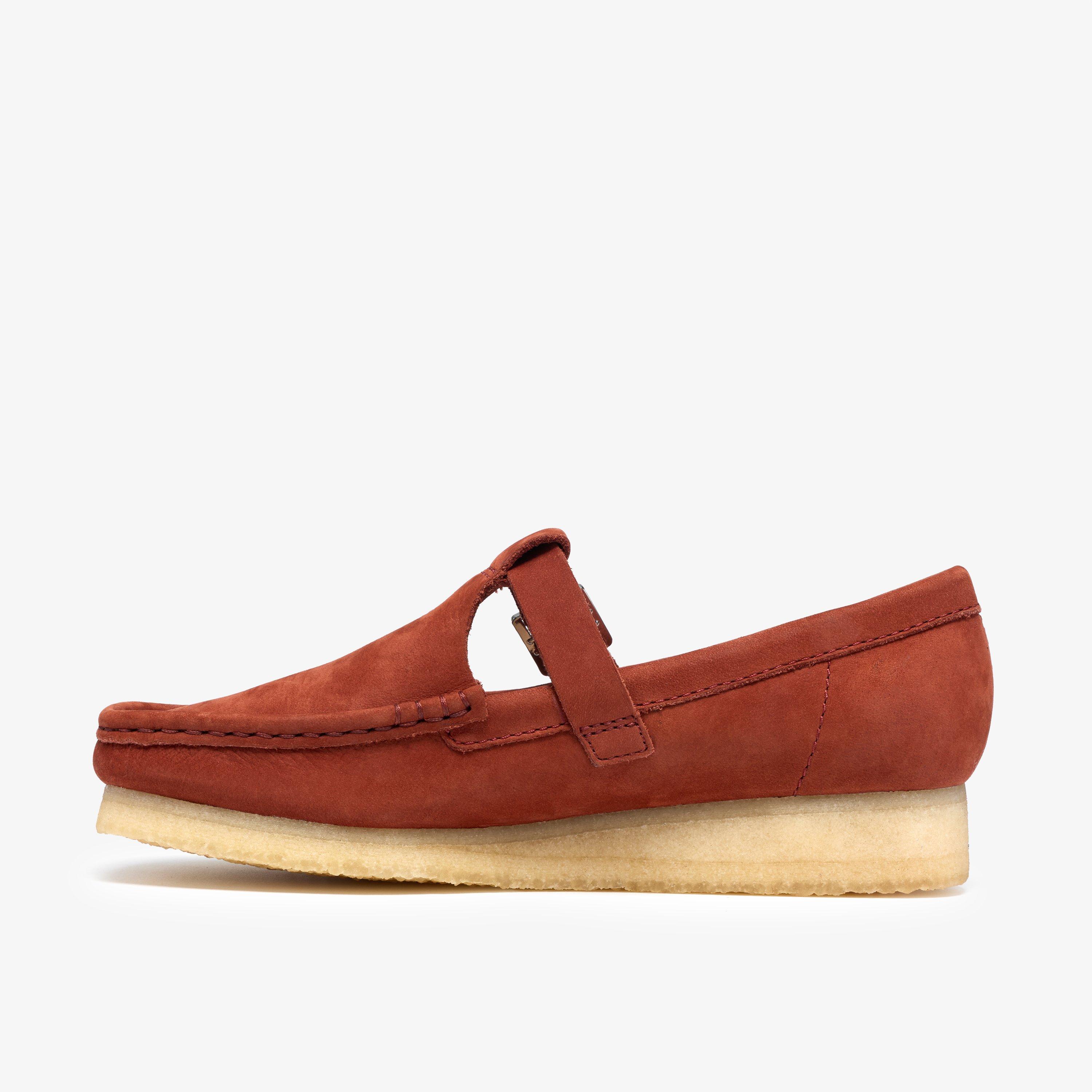 Wallabee T-Bar — Brown