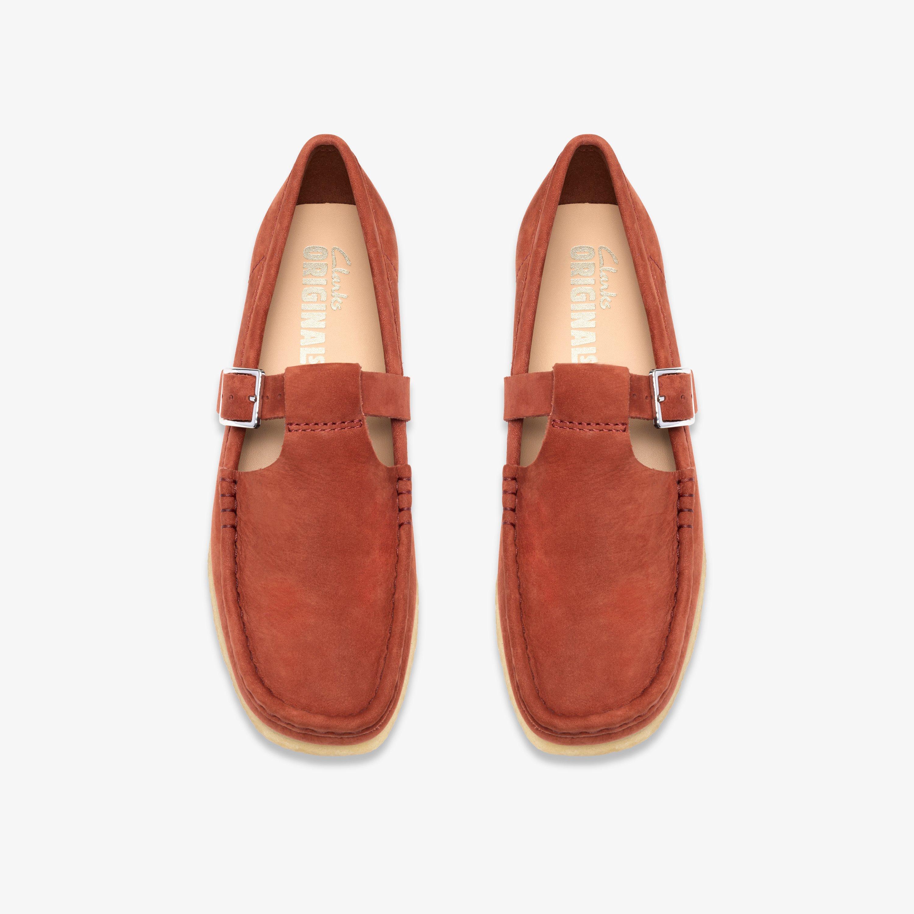 Wallabee T-Bar — Brown