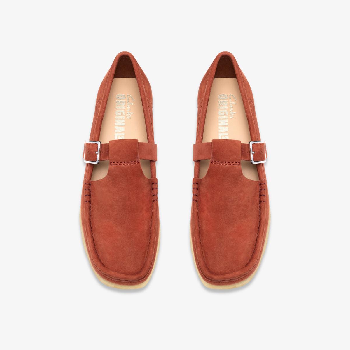 Wallabee T-Bar — Brown