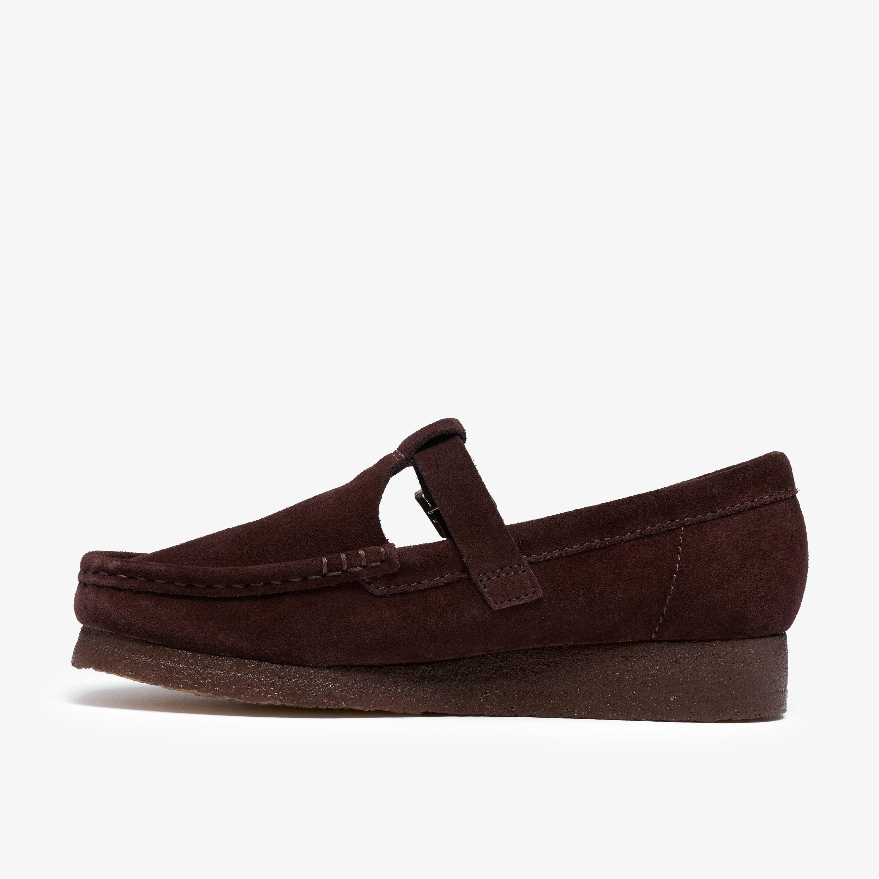 Wallabee T-Bar — Brown
