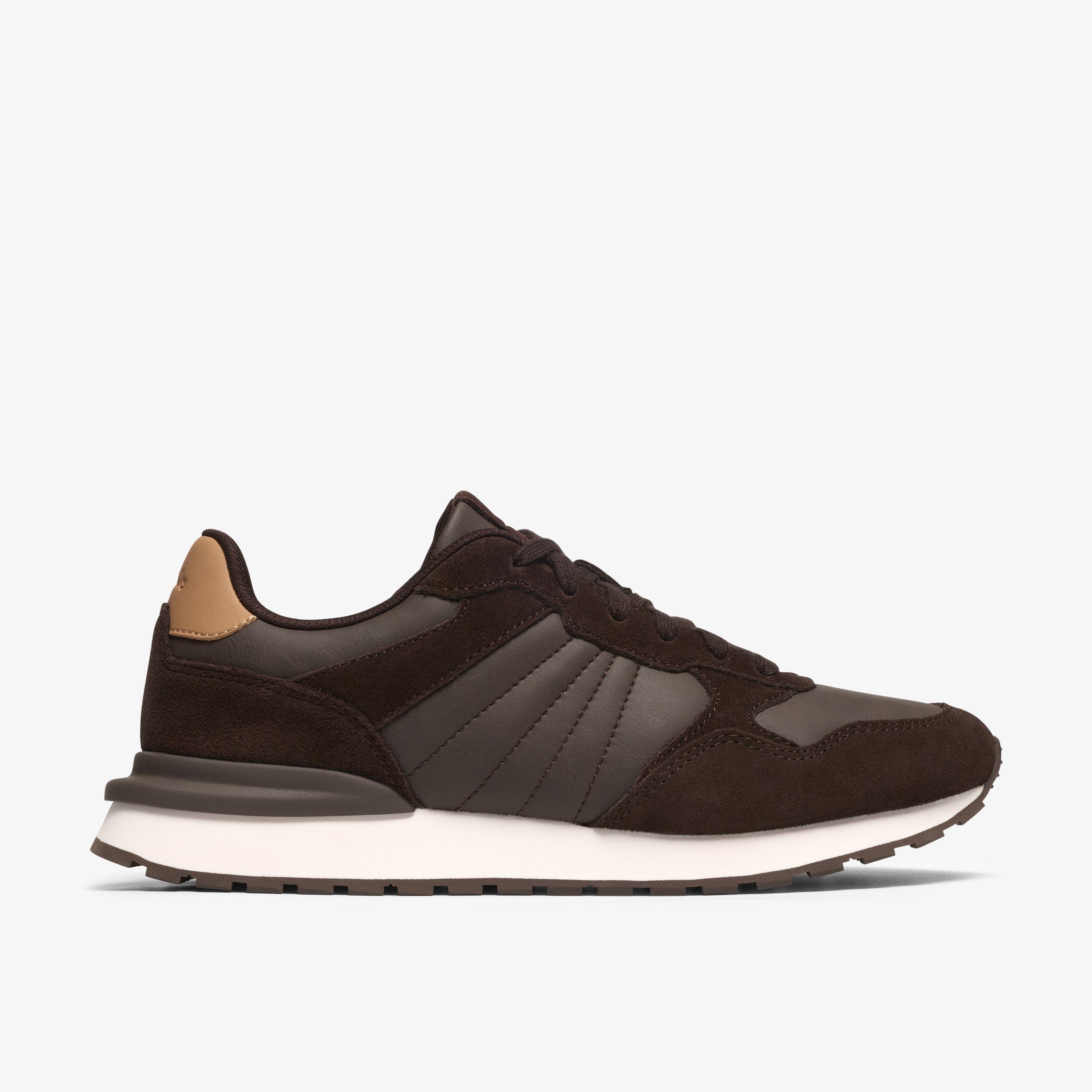 Franco Lace Brown Trainers Lace Up, view 1 of 6