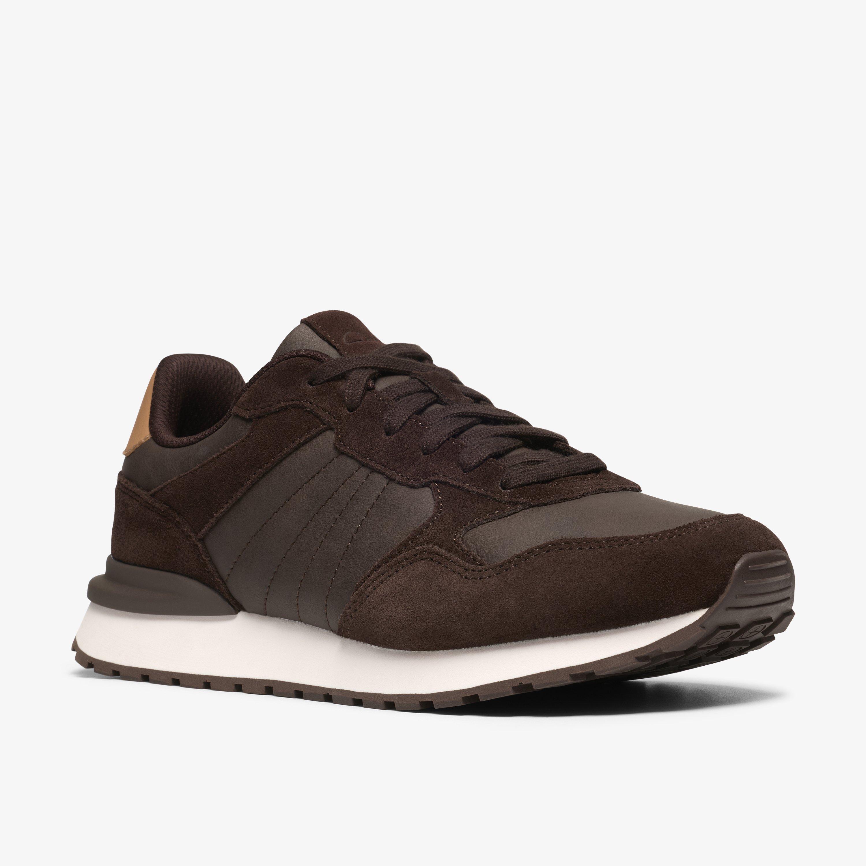 Franco Lace Brown Trainers, view 4 of 6