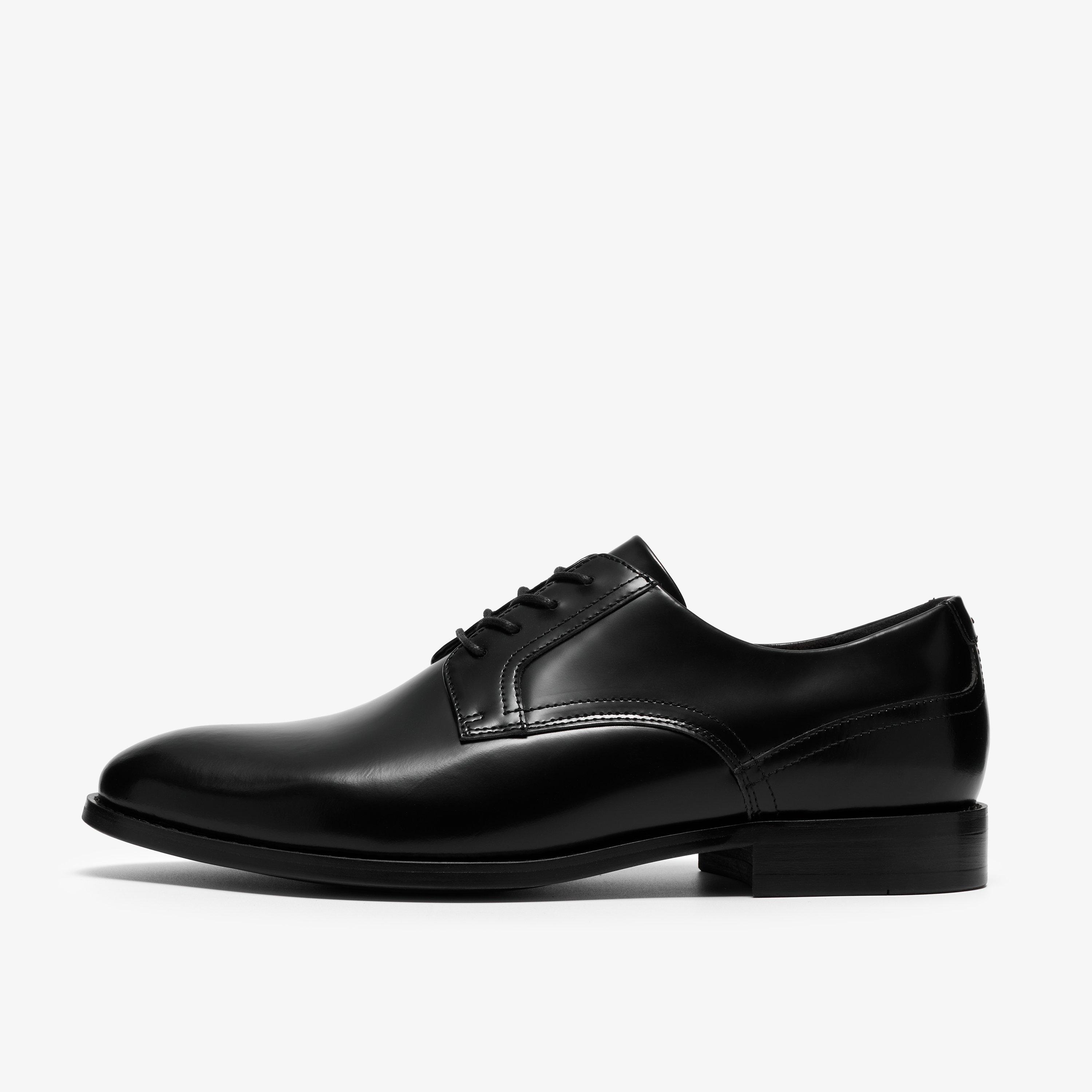 Bowburn Lace Shoes  — Black