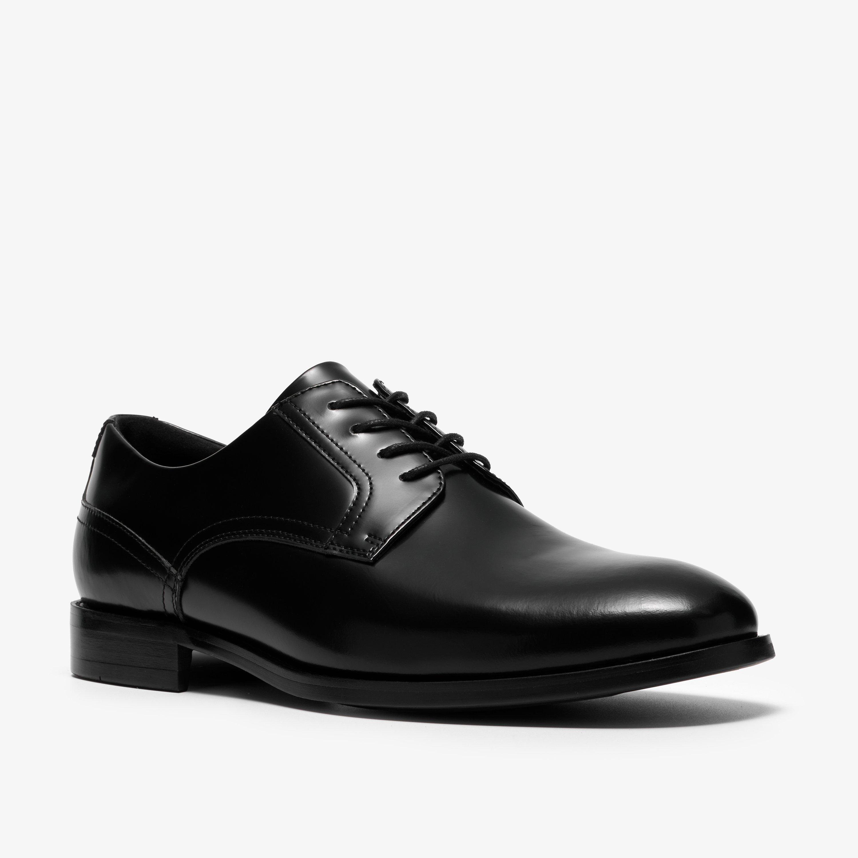 Bowburn Lace Shoes  — Black