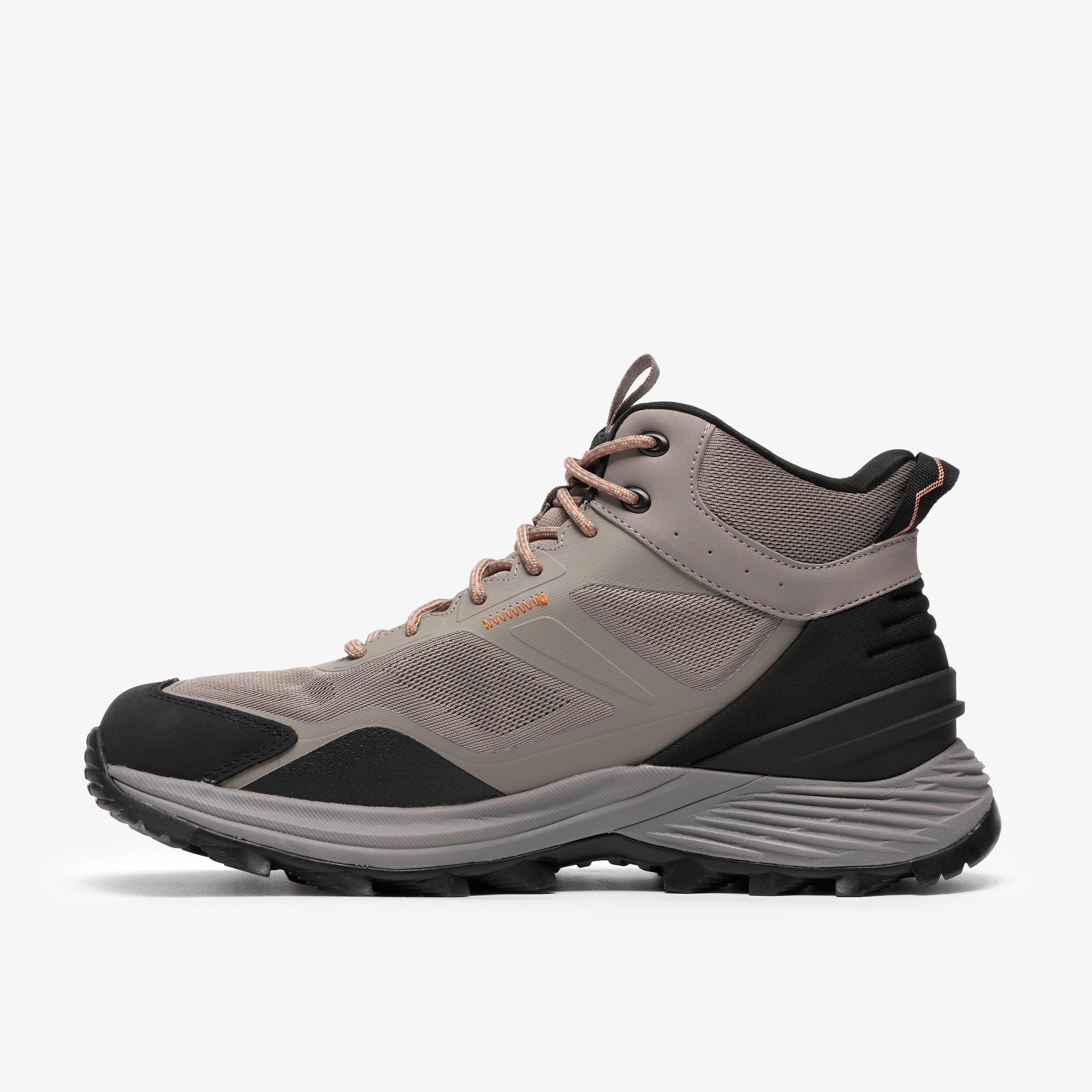 Stanway Hi Waterproof Grey Combination Ankle Boots, view 2 of 6