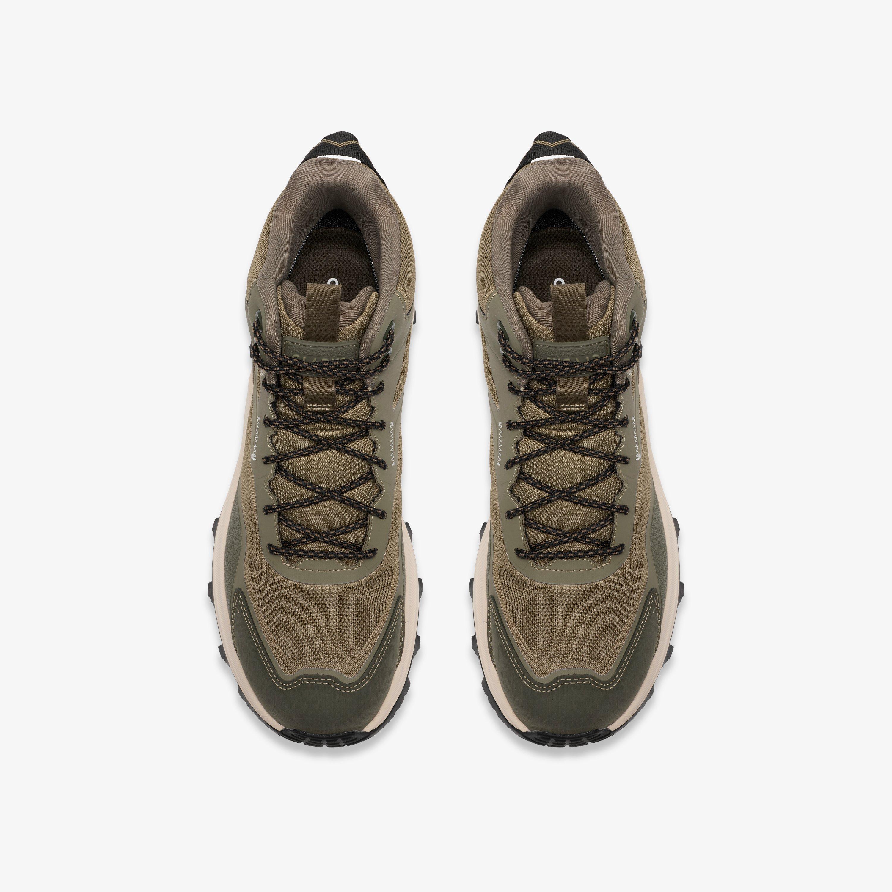 Stanway Hi Waterproof Olive Combination Ankle Boots, view 6 of 6