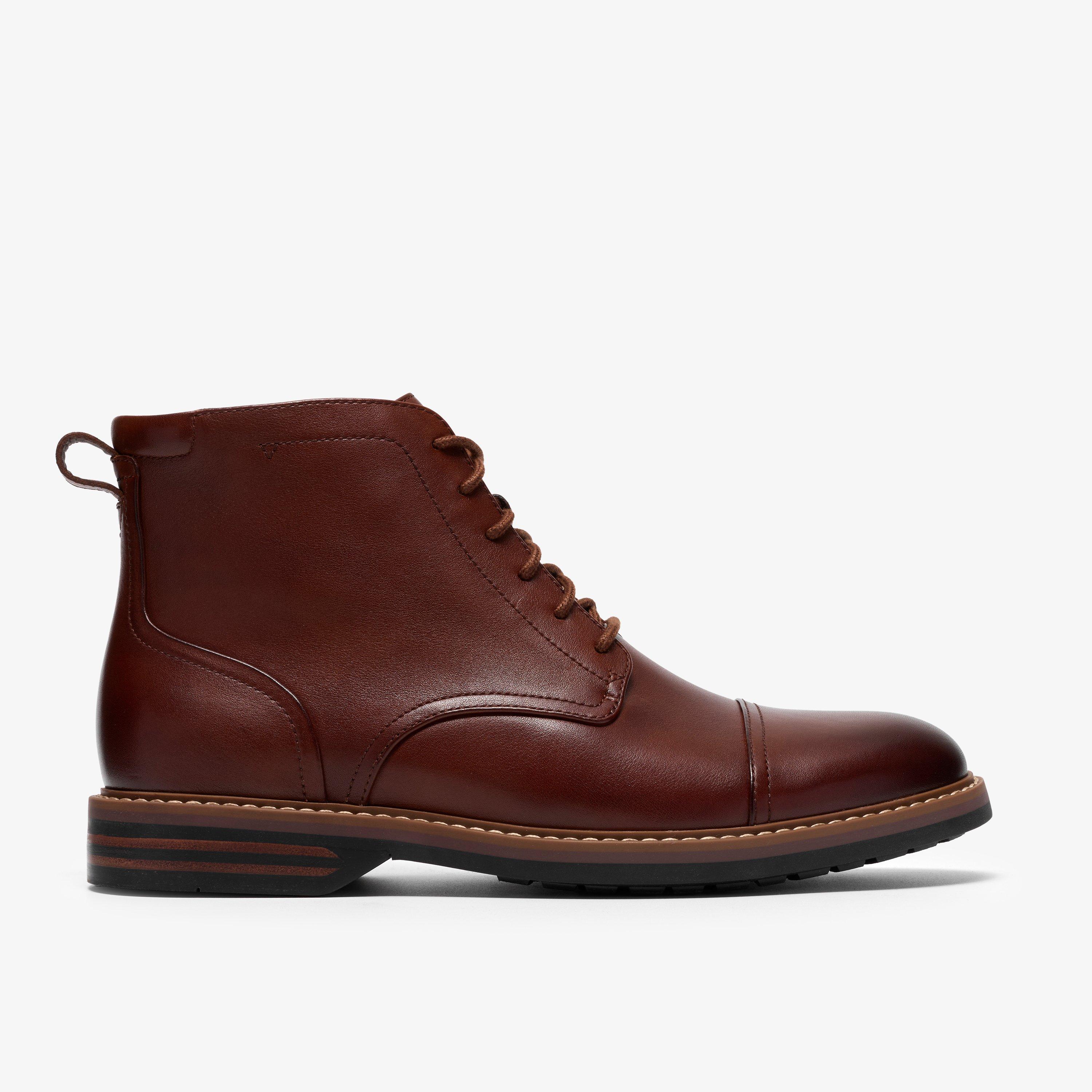 Aldwin2 Cap Tan Ankle Boots Lace Up, view 1 of 6