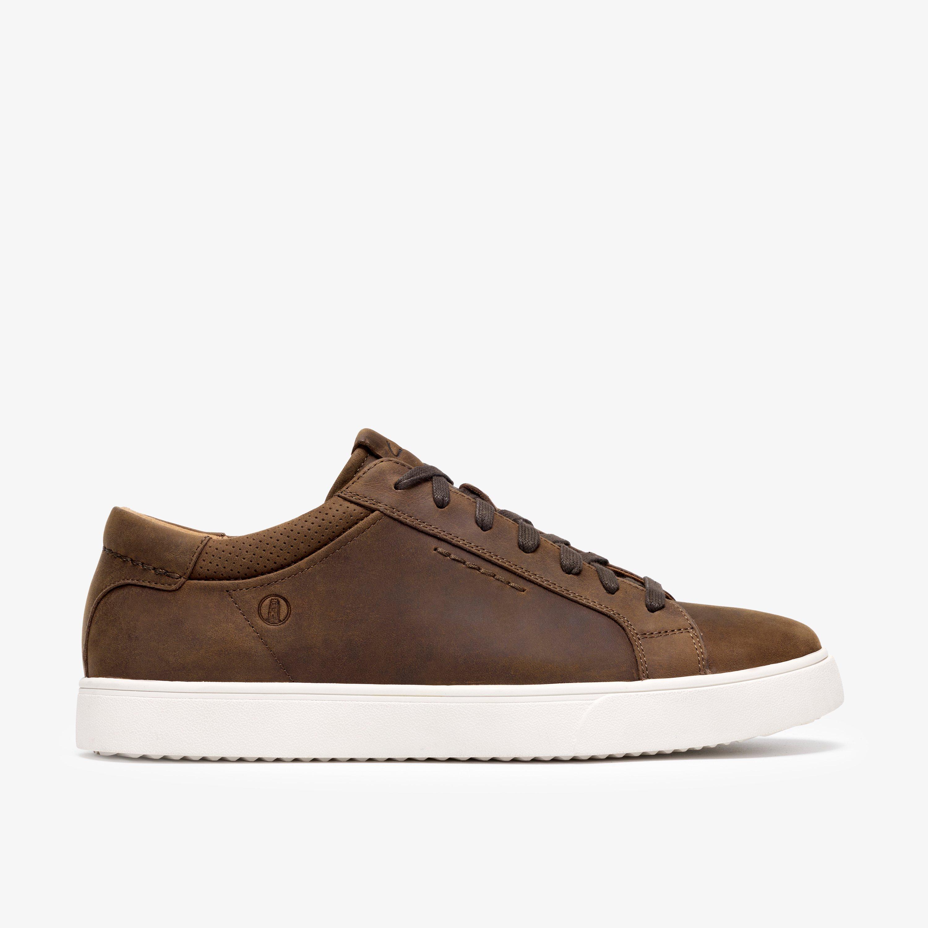 Lydford Lace Khaki Trainers Lace Up, view 1 of 6