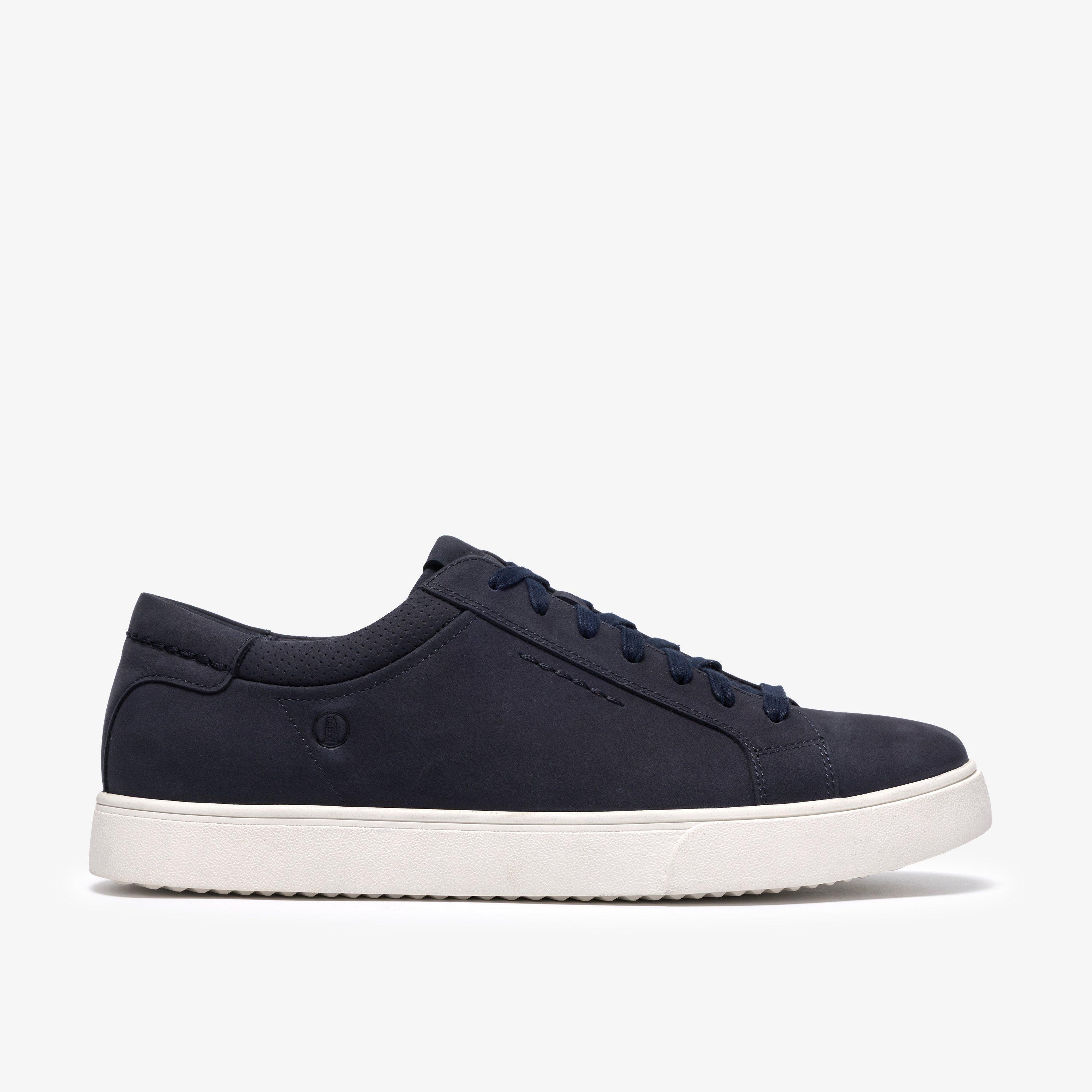 Lydford Lace Navy Trainers Lace Up, view 1 of 6