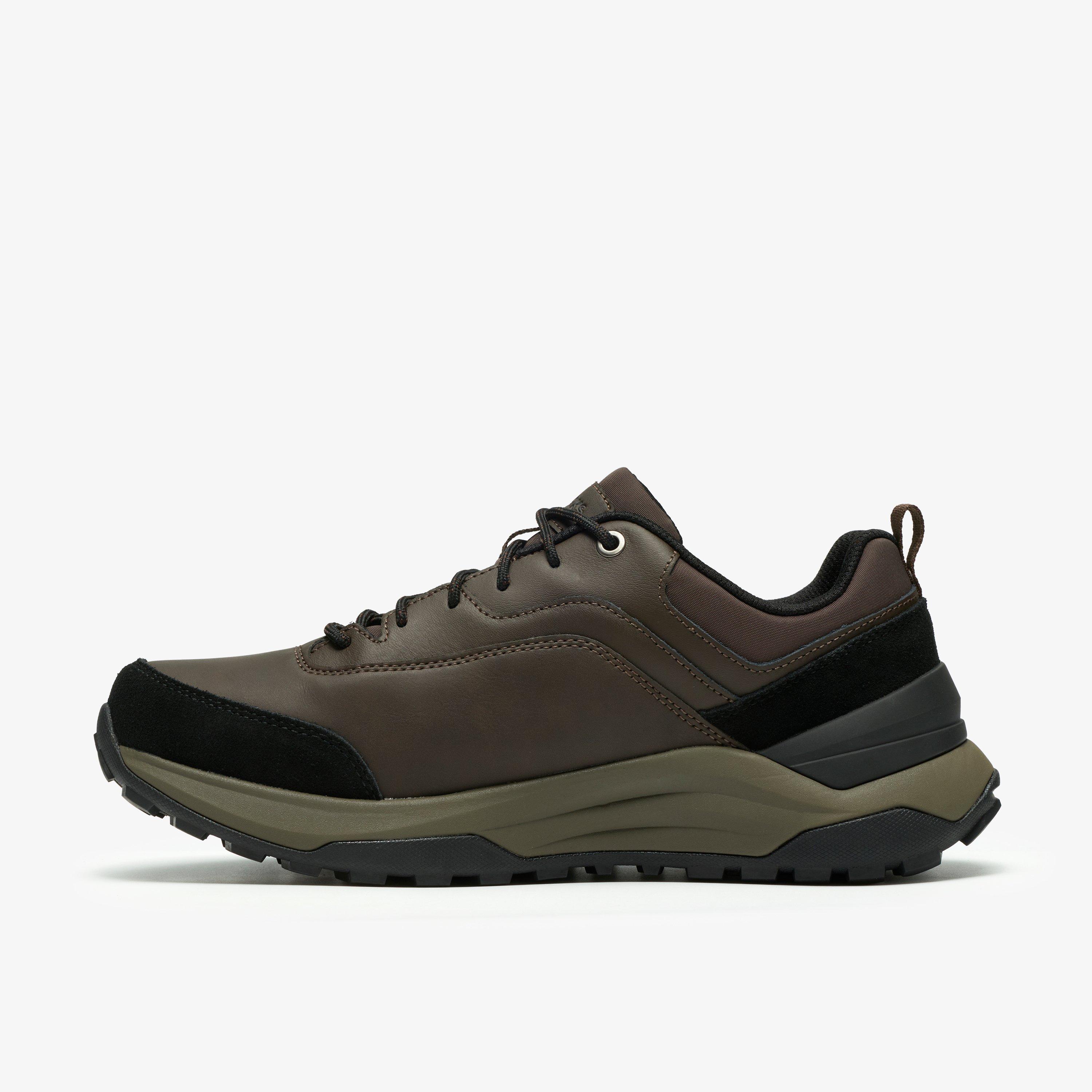 Stockhill Lo Waterproof Brown Combination Trainers Lace Up, view 2 of 6