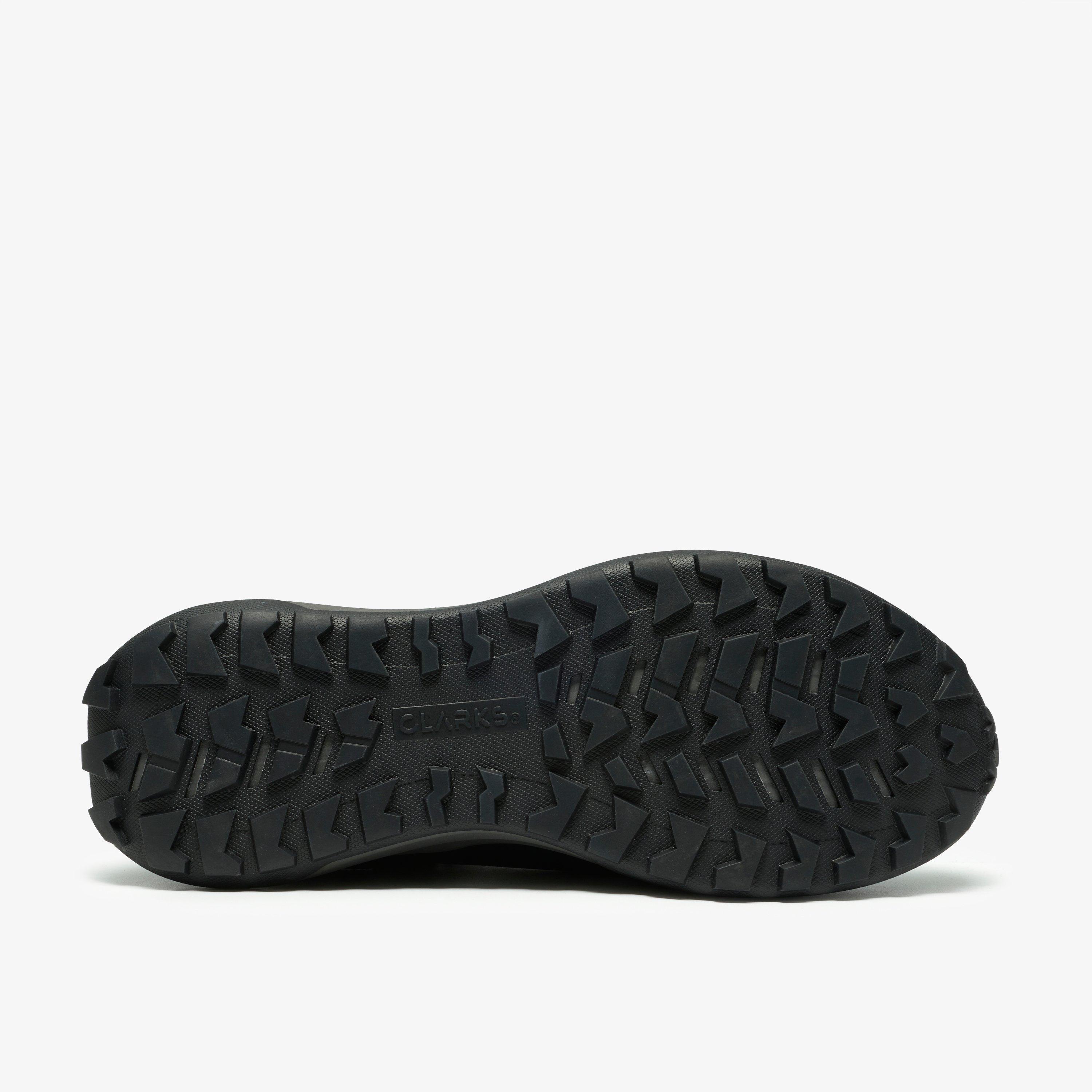 Stockhill Lo Waterproof Black Combination Trainers Lace Up, view 3 of 6