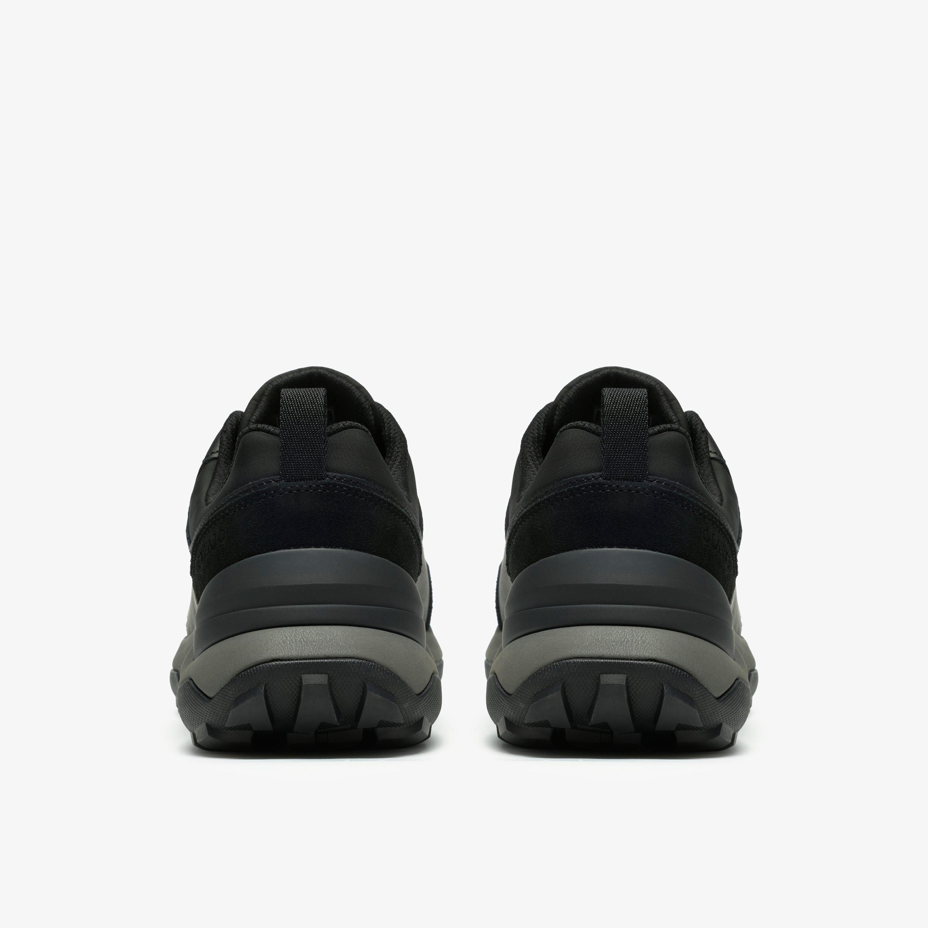 Stockhill Lo Waterproof Black Combination Trainers Lace Up, view 5 of 6