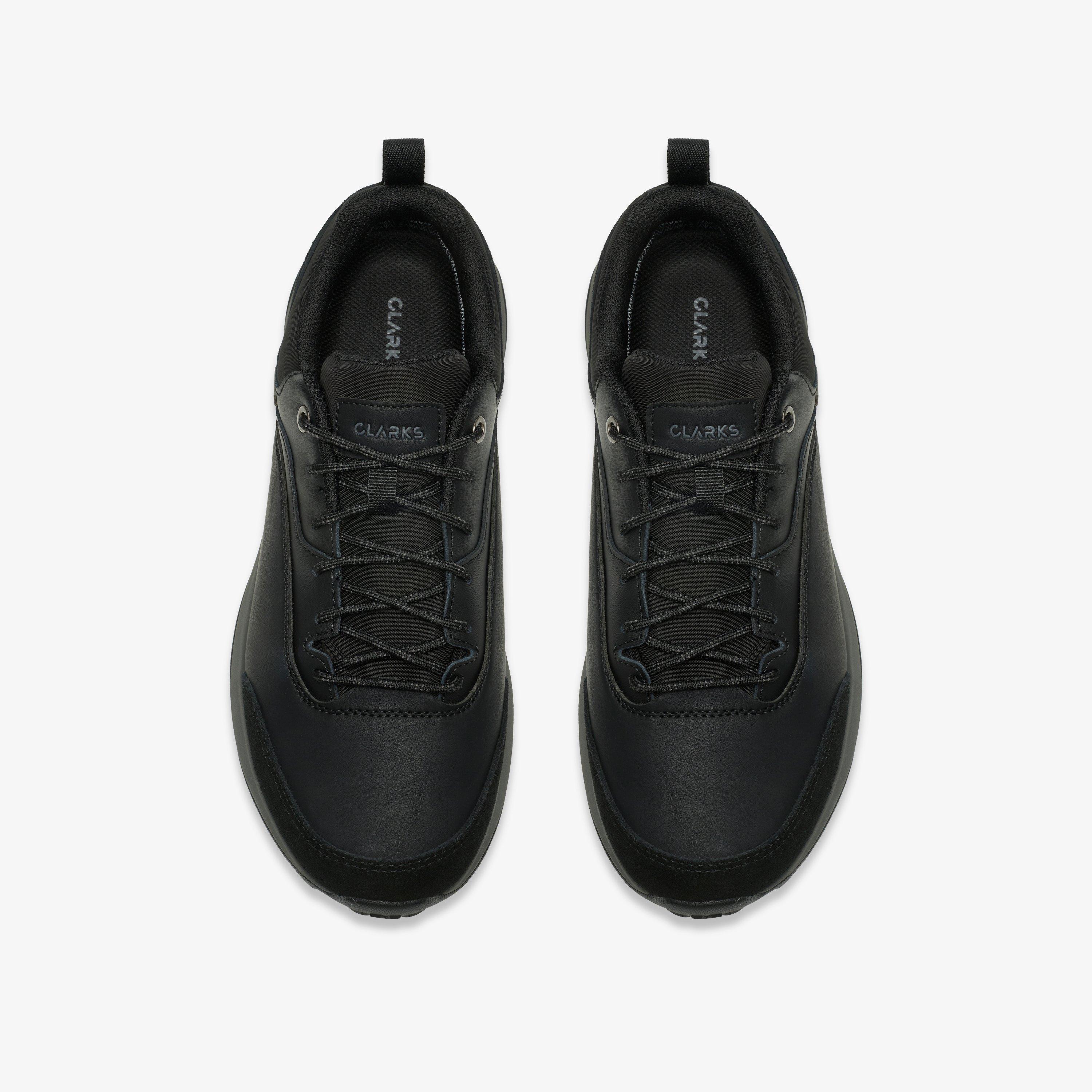 Stockhill Lo Waterproof Black Combination Trainers Lace Up, view 6 of 6