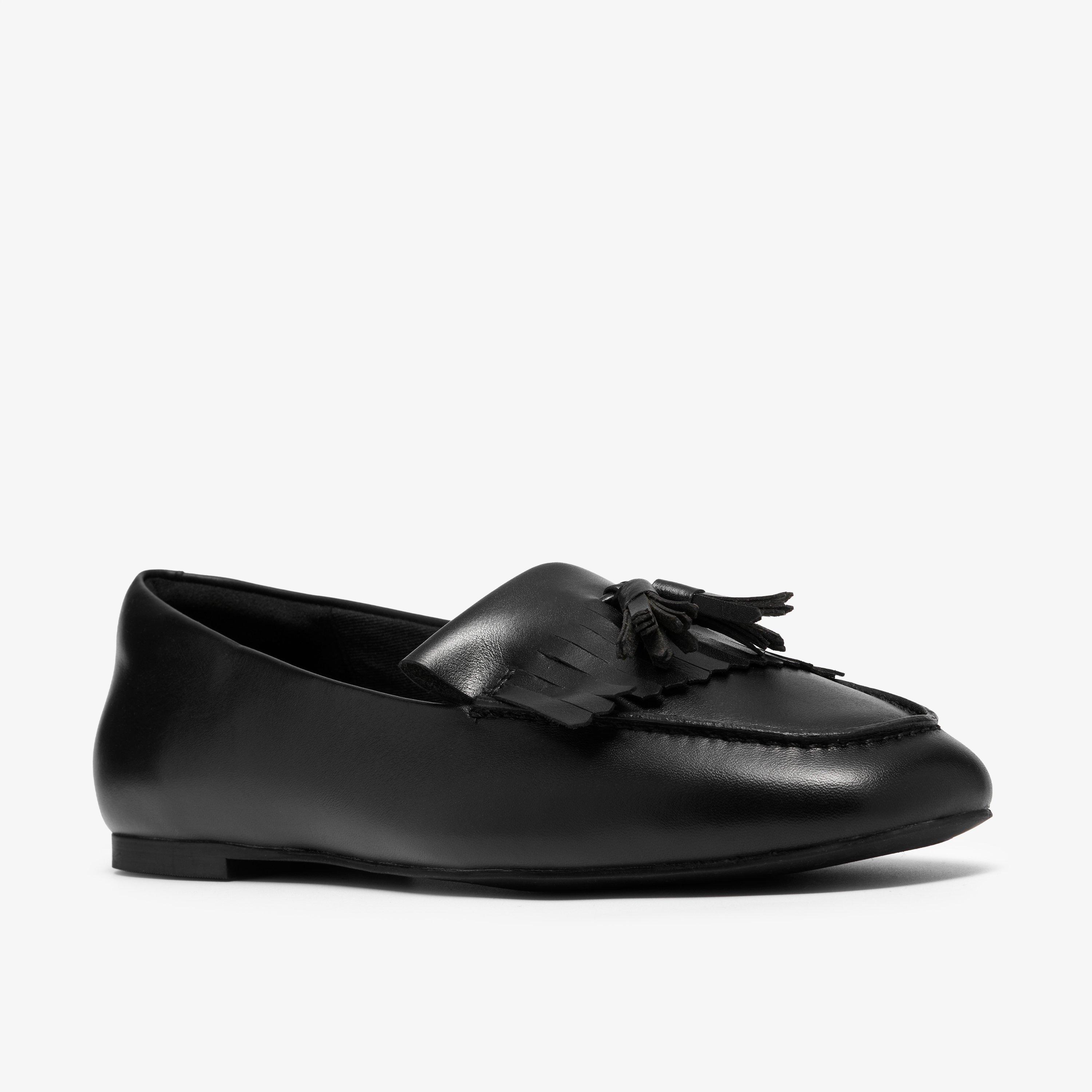 Glade Tassel Noir Chaussures sans lacets, view 4 of 6