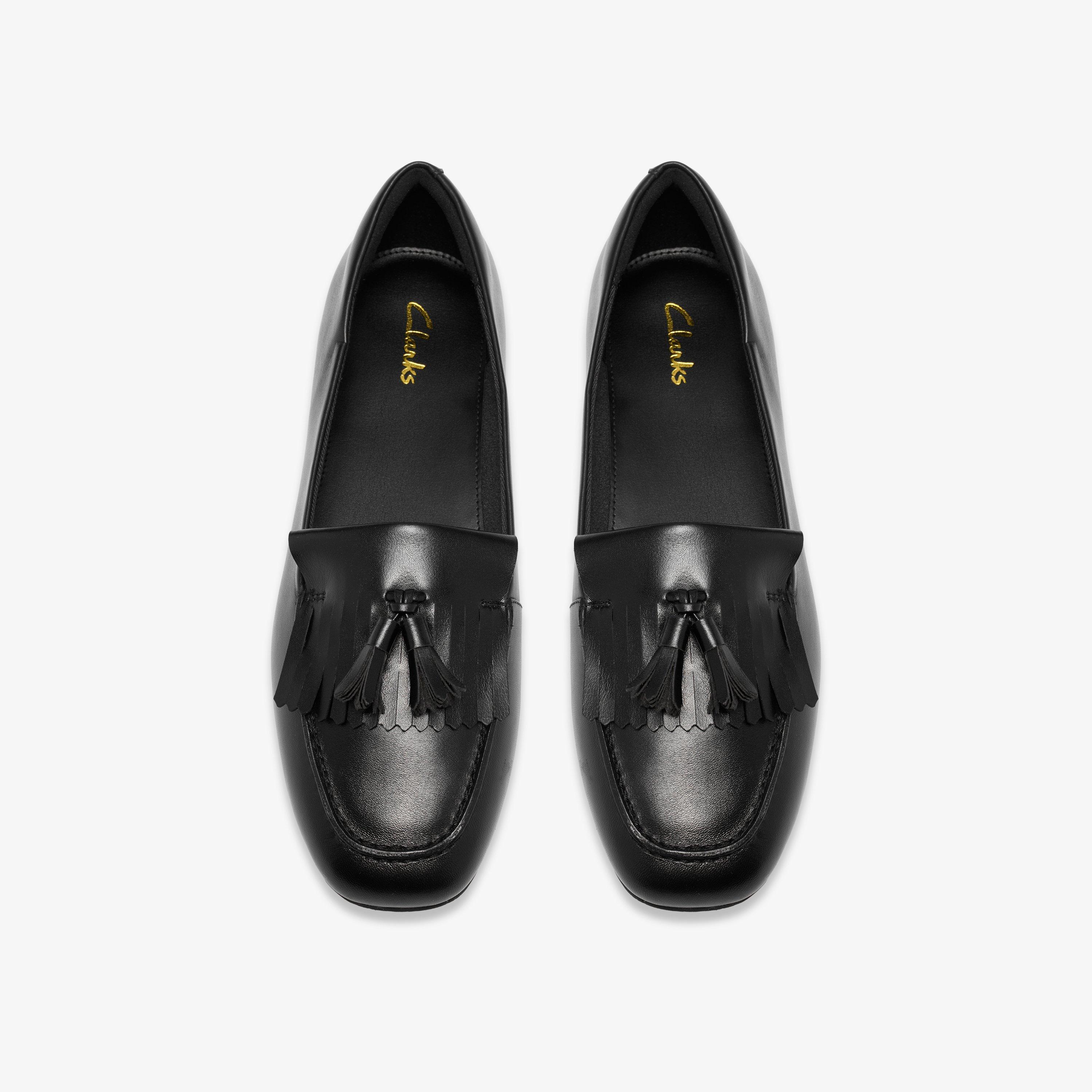 Glade Tassel Noir Chaussures sans lacets, view 6 of 6