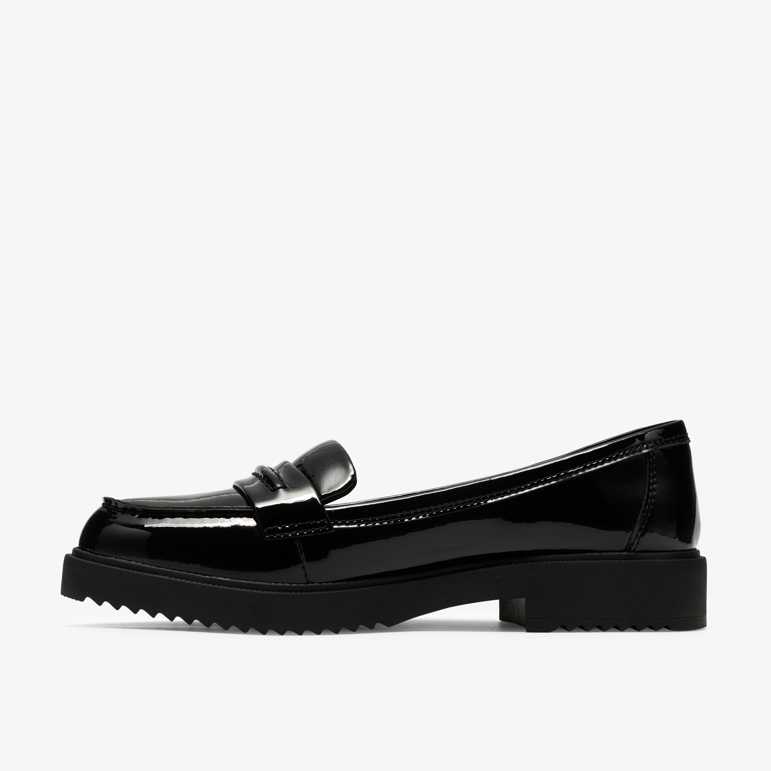 Barlow Edge Vernis noir Flâneurs Chaussures sans lacets, view 2 of 6