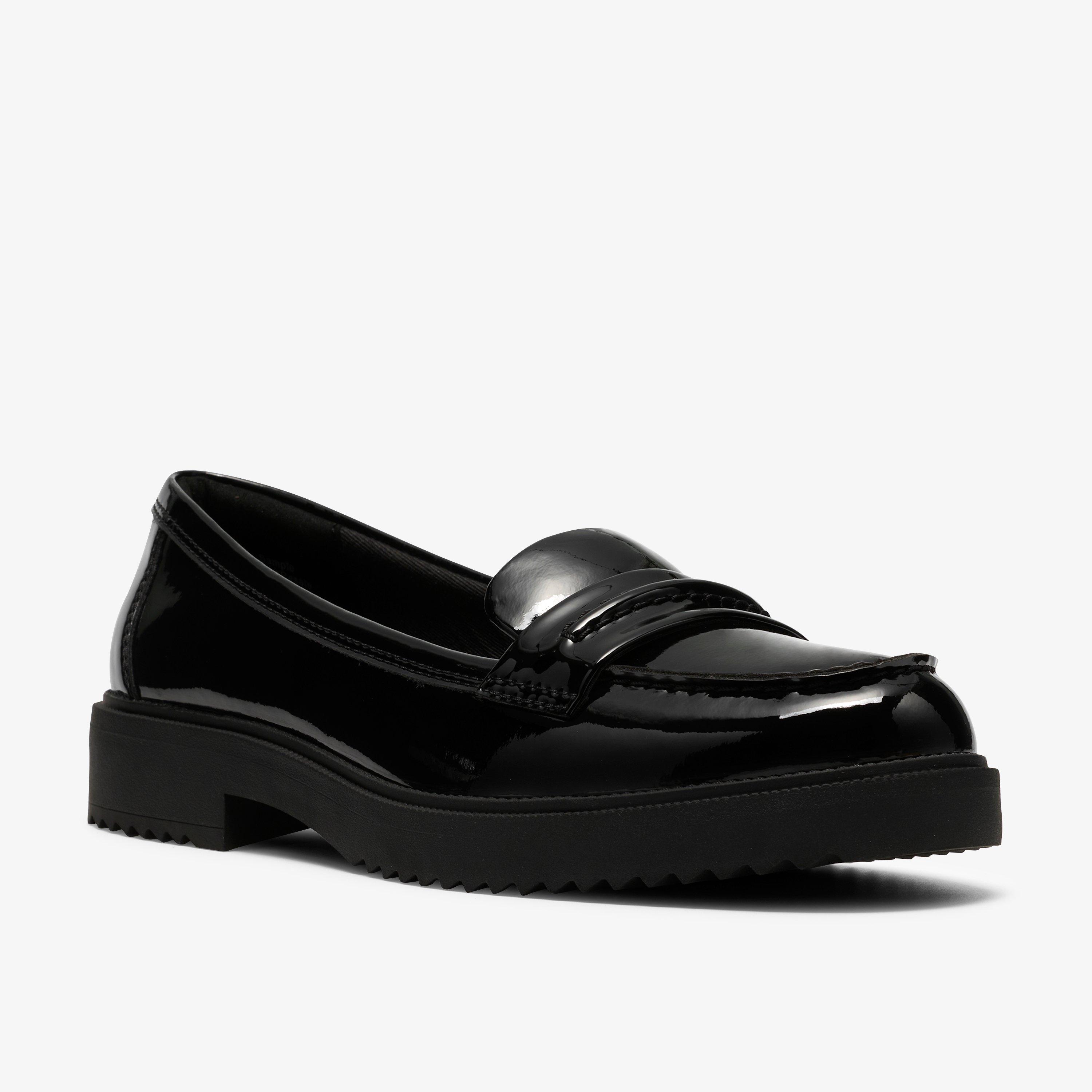 Barlow Edge Vernis noir Flâneurs Chaussures sans lacets, view 4 of 6