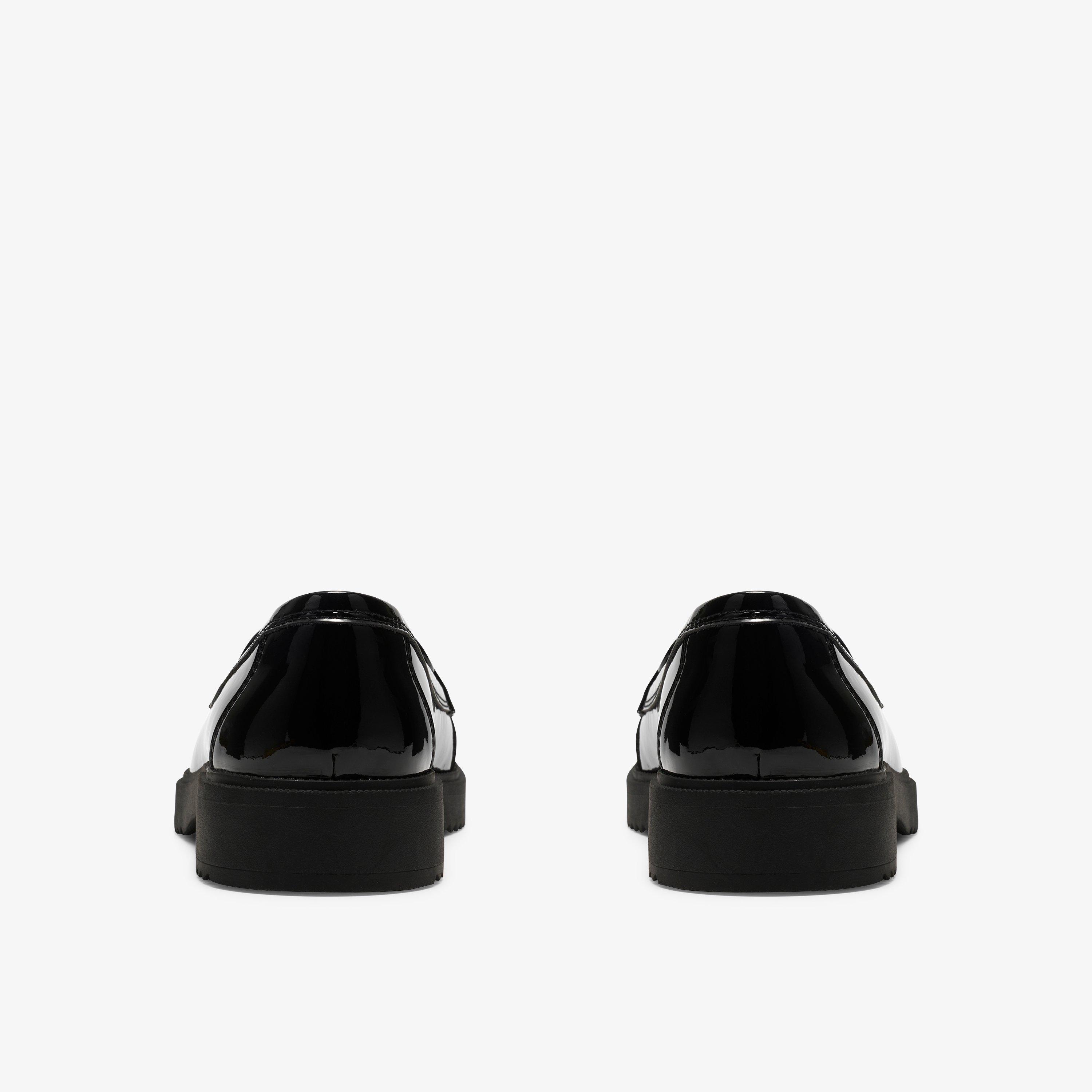 Barlow Edge Vernis noir Flâneurs Chaussures sans lacets, view 5 of 6