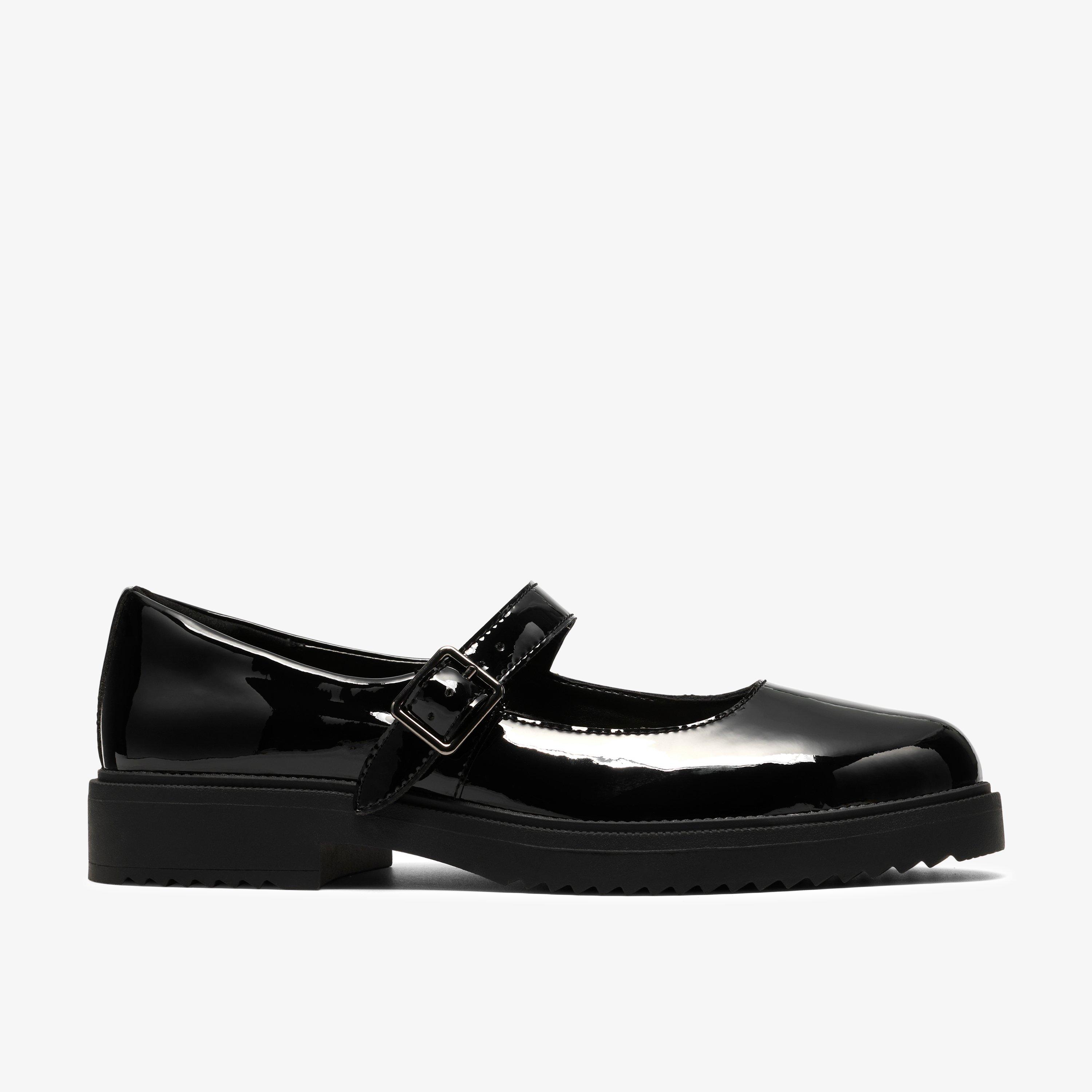 Barlow Bar Black Patent Bar Shoes, view 1 of 6