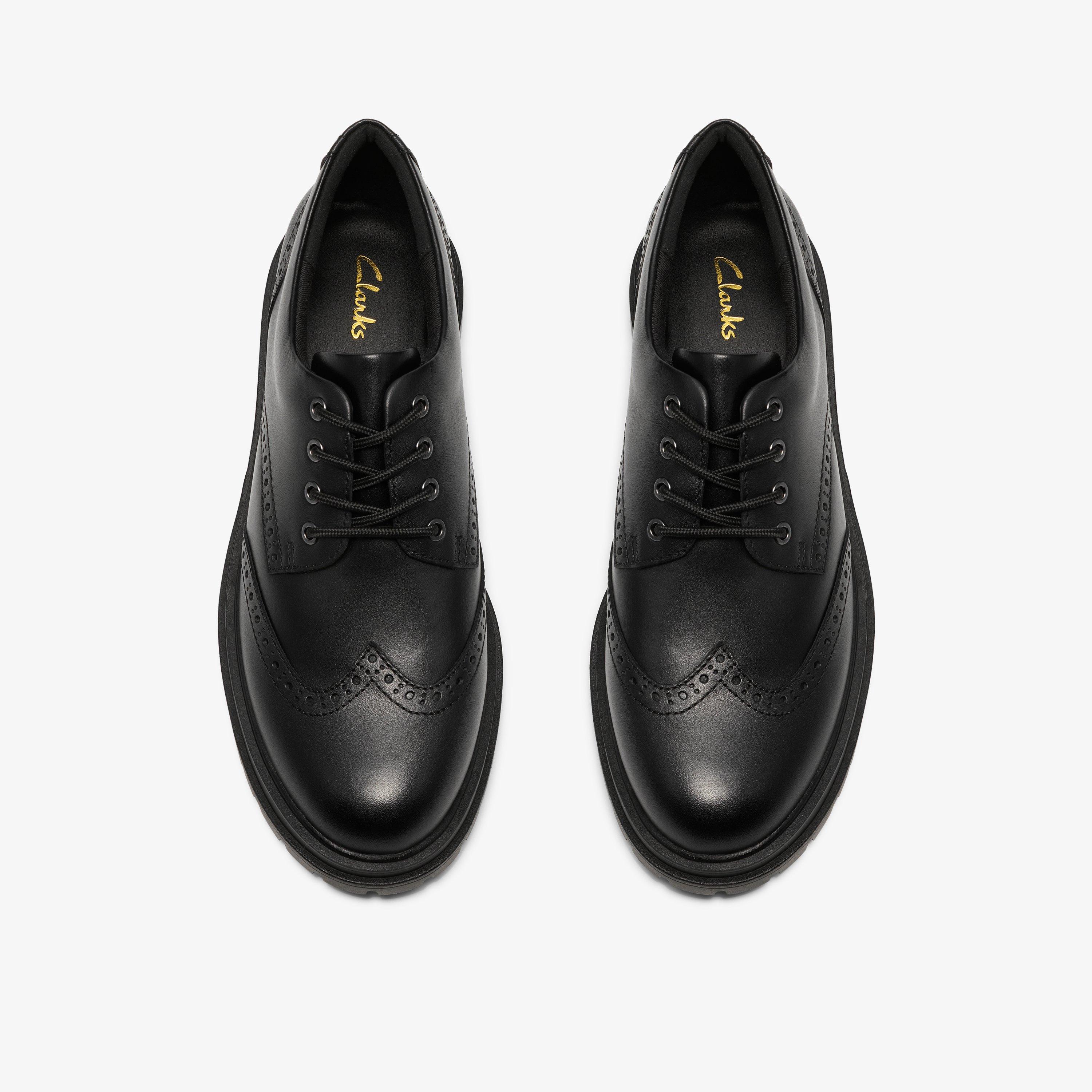 Brena Lace Noir Chaussures Derby Chaussures à lacets, view 5 of 5