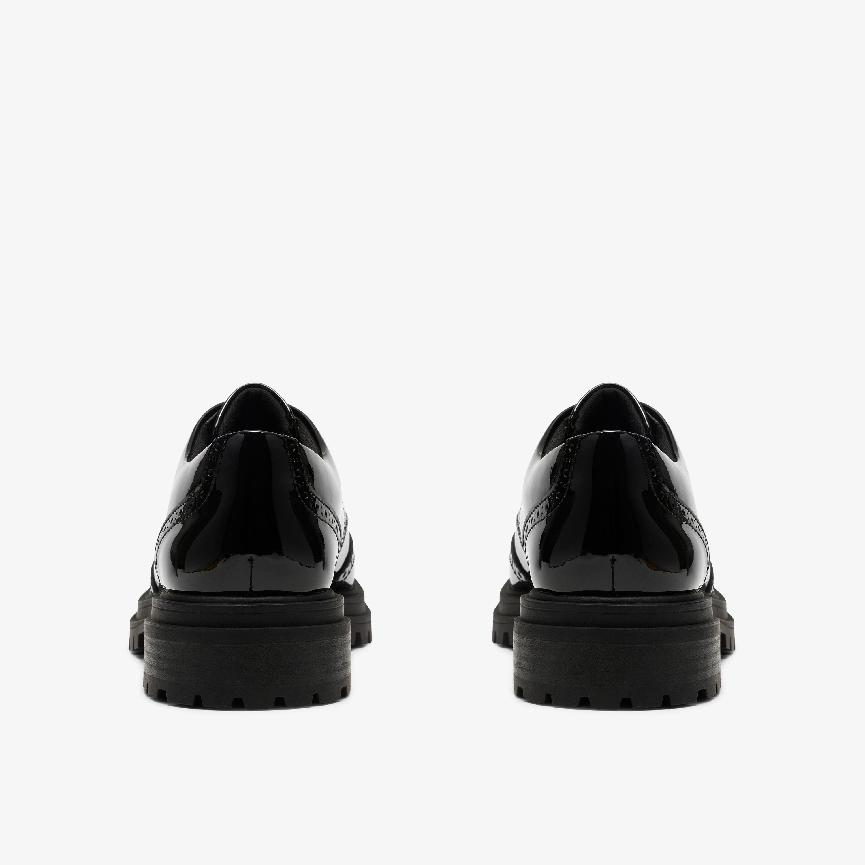Brena Lace Vernis noir Chaussures Derby Chaussures à lacets, view 5 of 6