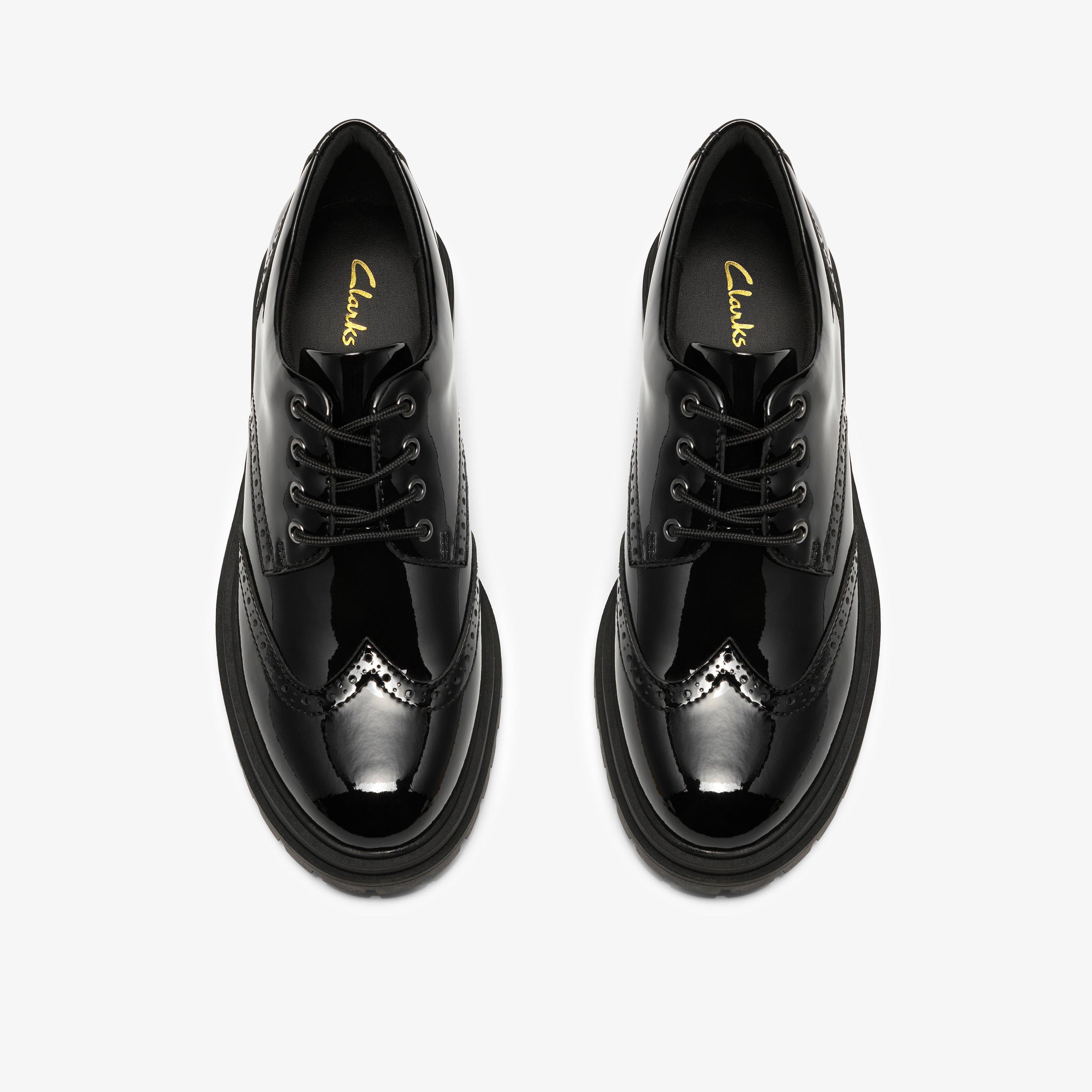 Brena Lace Vernis noir Chaussures Derby Chaussures à lacets, view 6 of 6