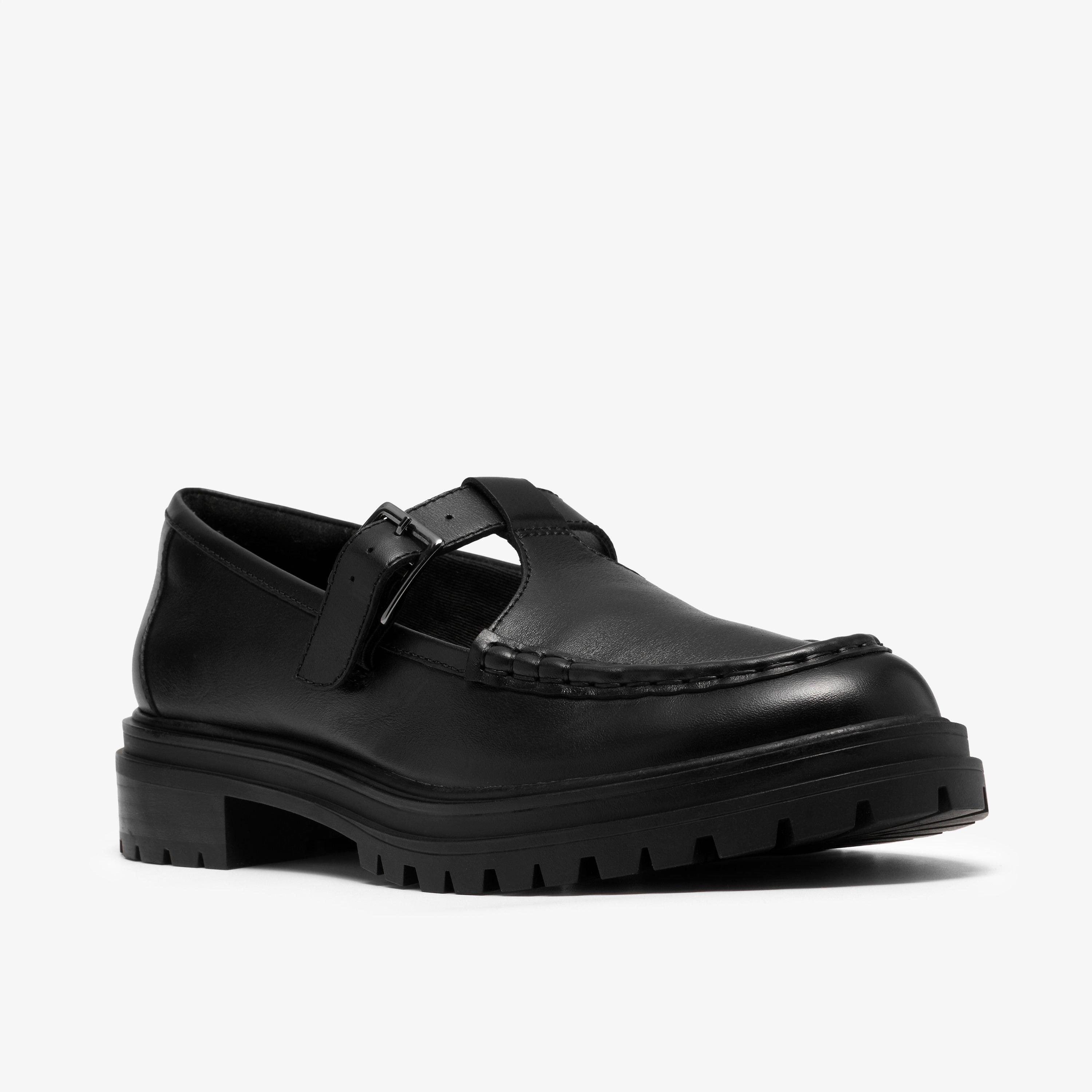Brena Bar Noir Chaussures à barre en T, view 4 of 6