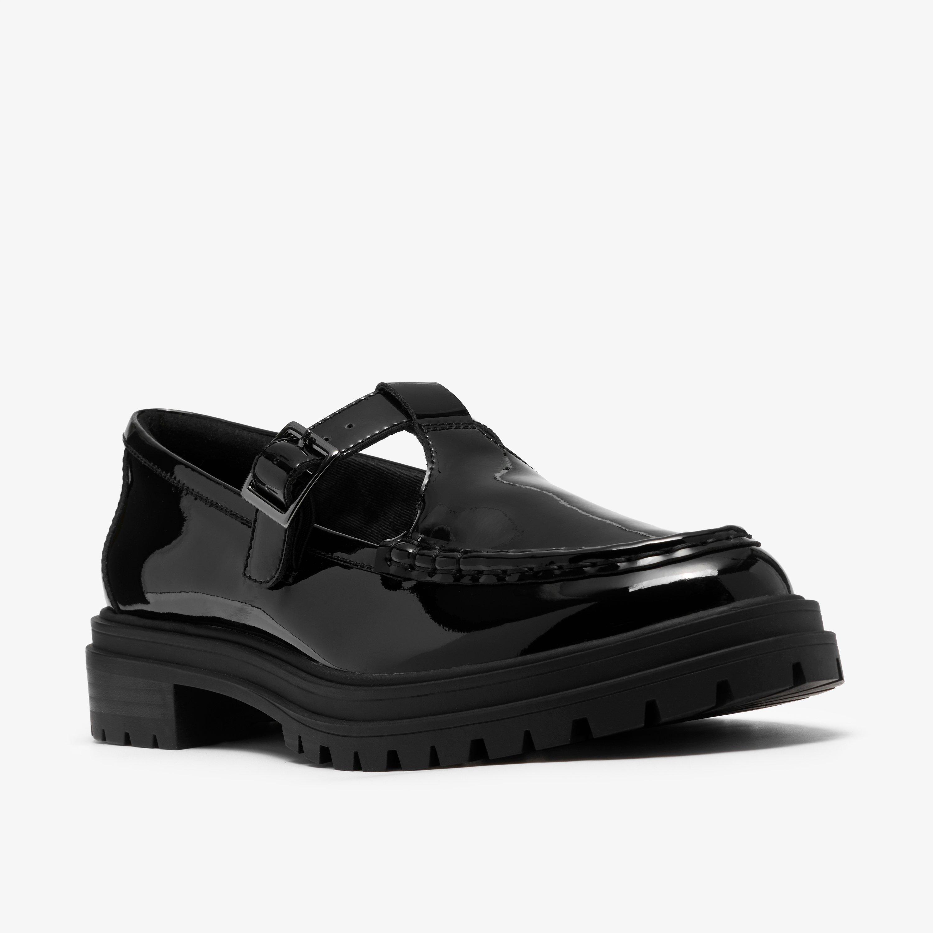 Brena Bar Vernis noir Chaussures à barre en T, view 4 of 6