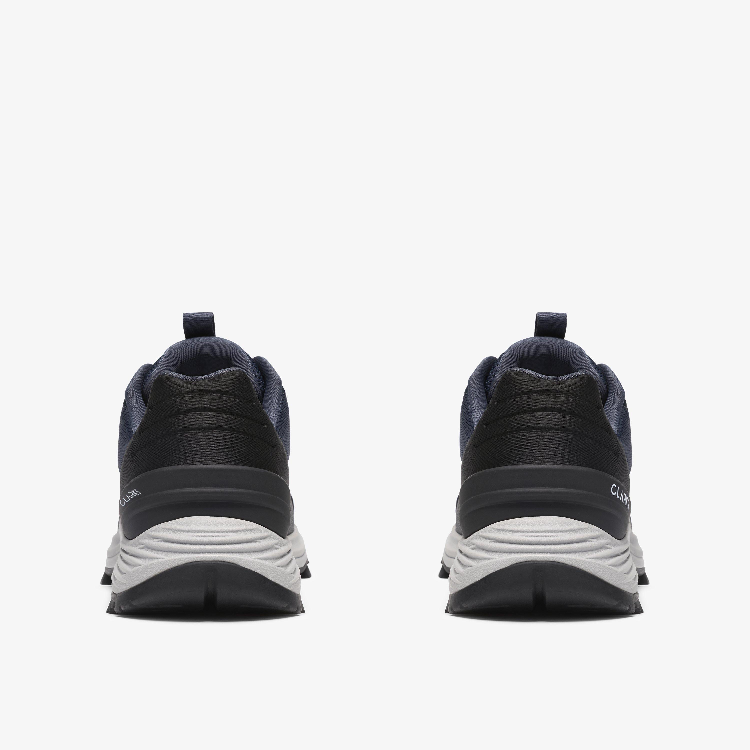 Stanway Lo Waterproof Navy Combination Trainers Walking, view 5 of 6