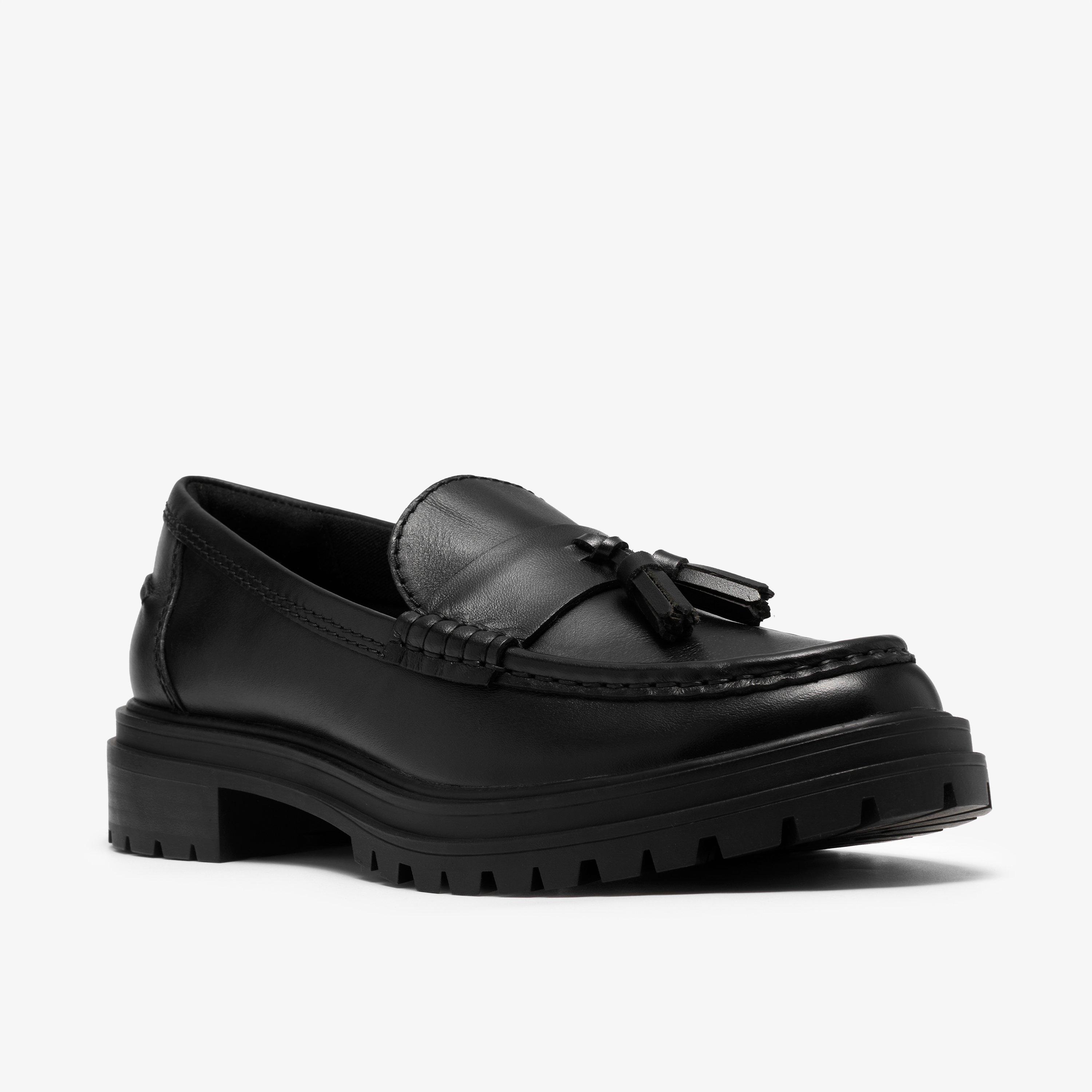 Brena Edge Noir Flâneurs Chaussures sans lacets, view 4 of 6