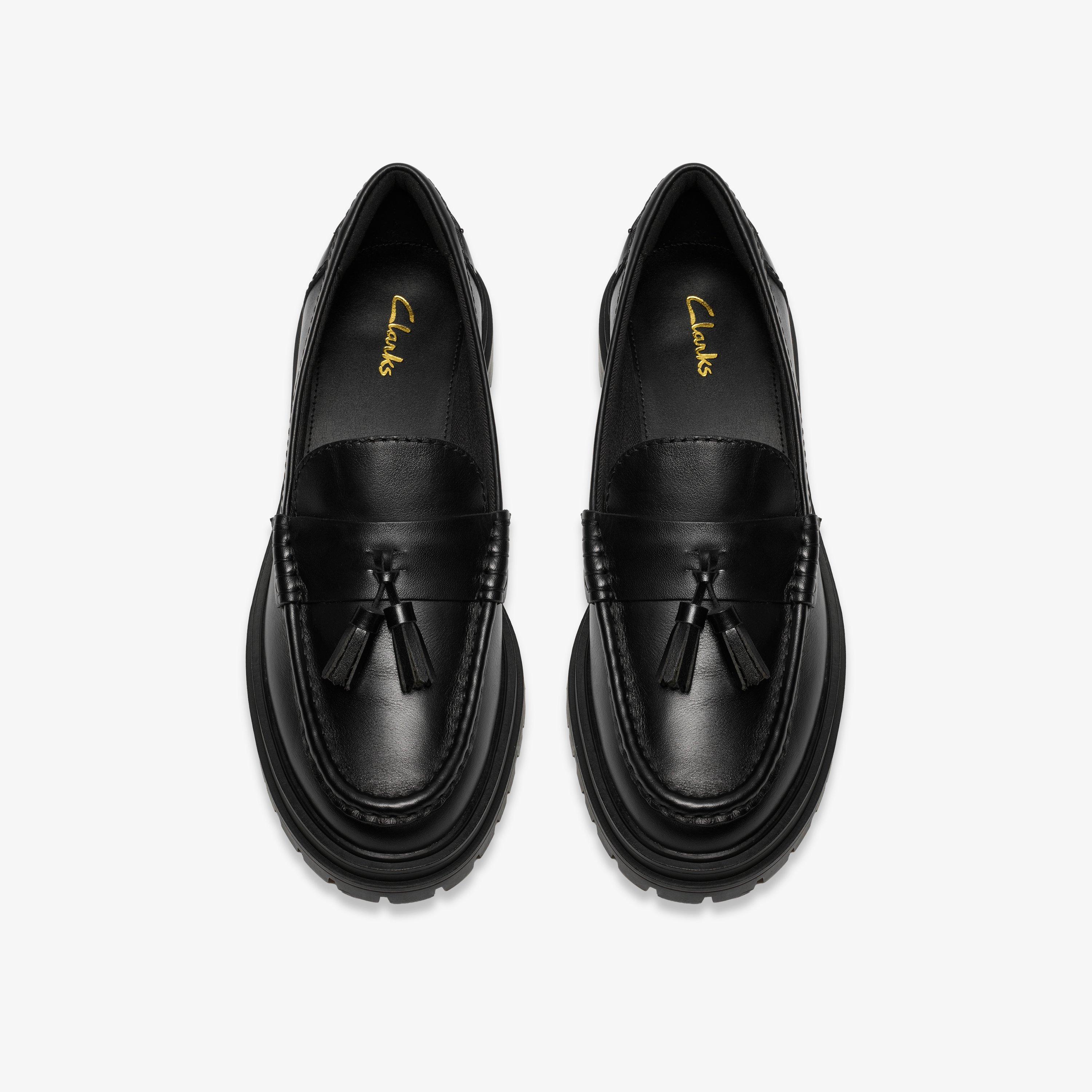 Brena Edge Noir Flâneurs Chaussures sans lacets, view 6 of 6
