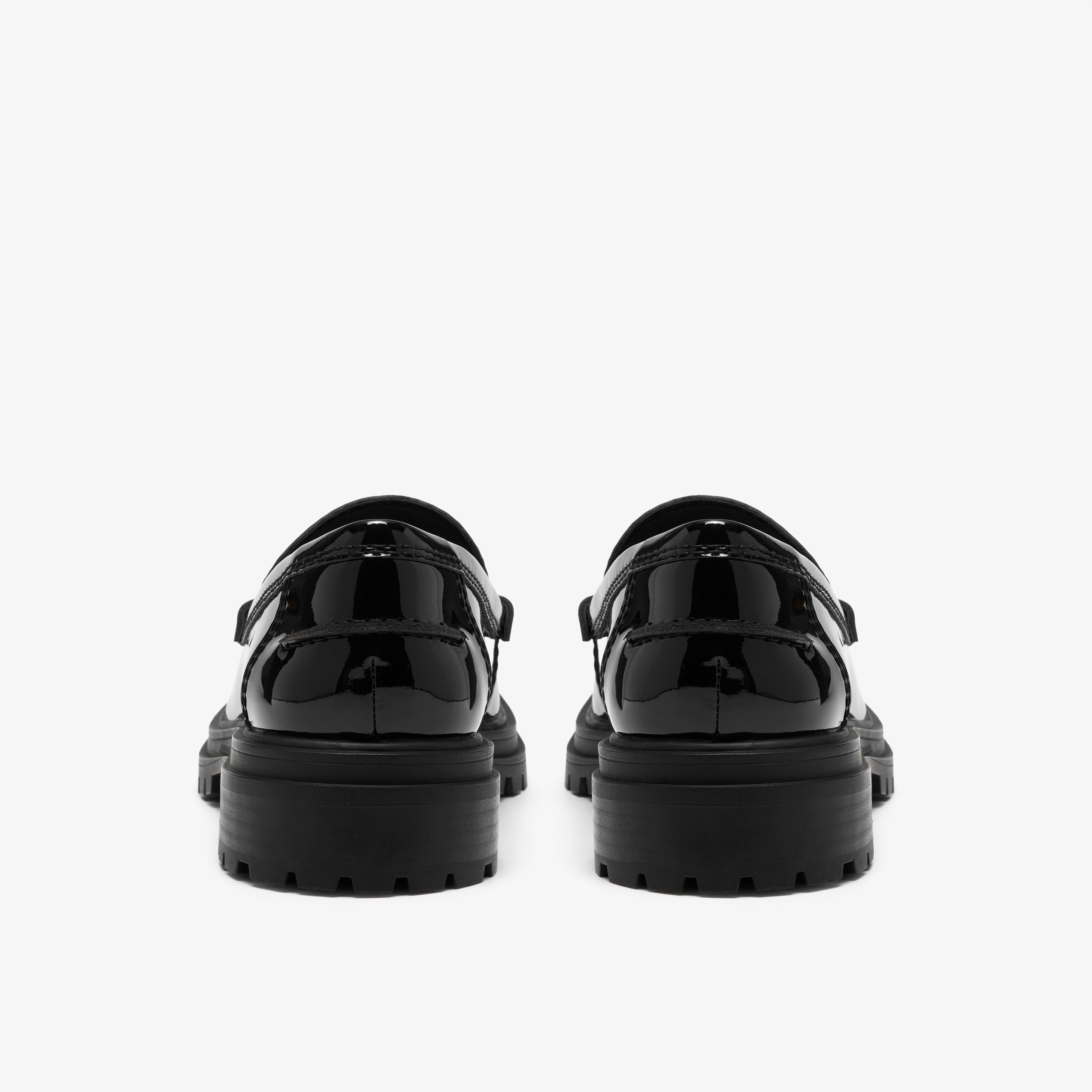 Brena Edge Vernis noir Flâneurs Chaussures sans lacets, view 5 of 6